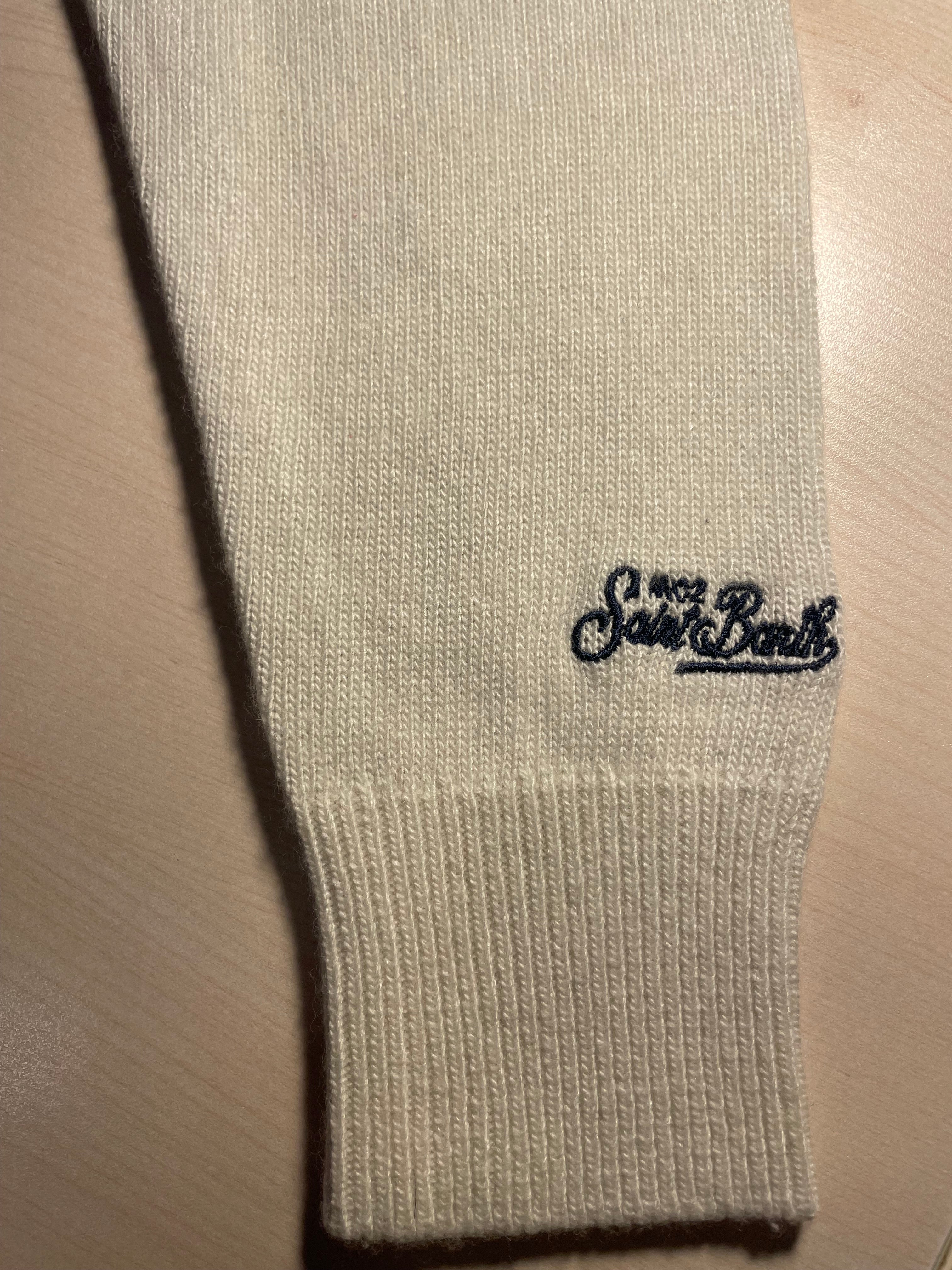 Maglione Saint Barth "Ciaspole e nuvole"