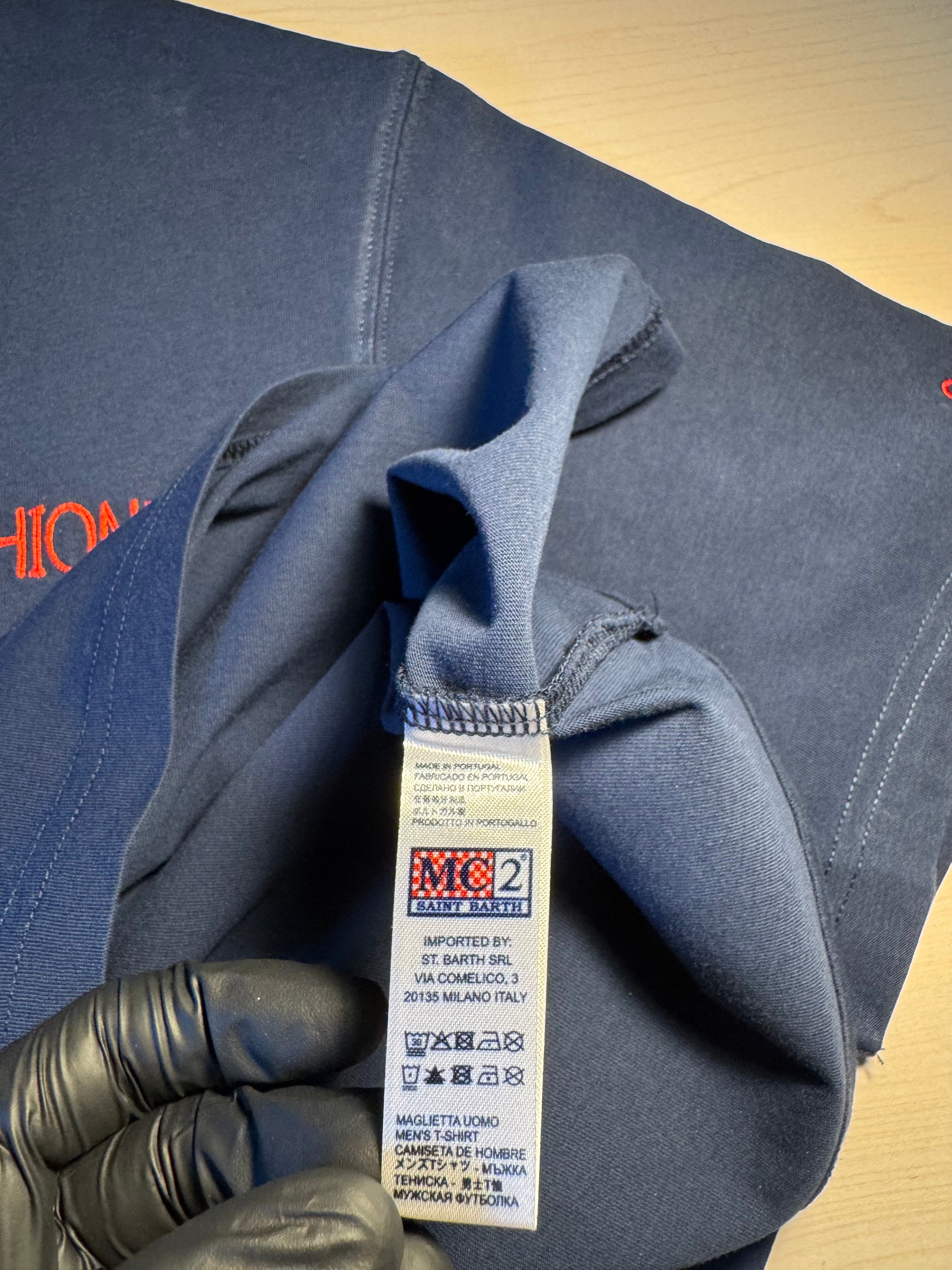 Maglia Saint Barth "Old Fashioned" blu