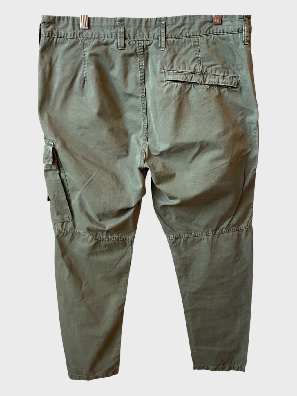 Pantaloni Stone Island cargo verdi