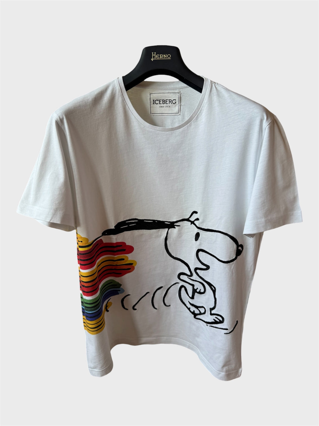 Maglia Iceberg “Snoopy” bianca