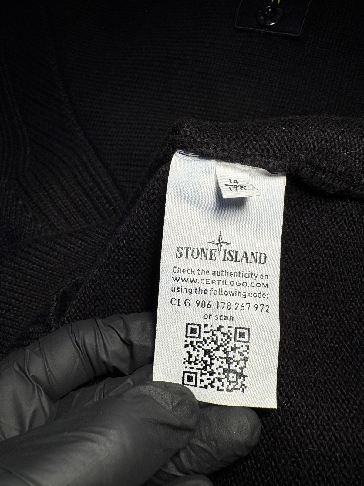 Dolcevita Stone Island nero