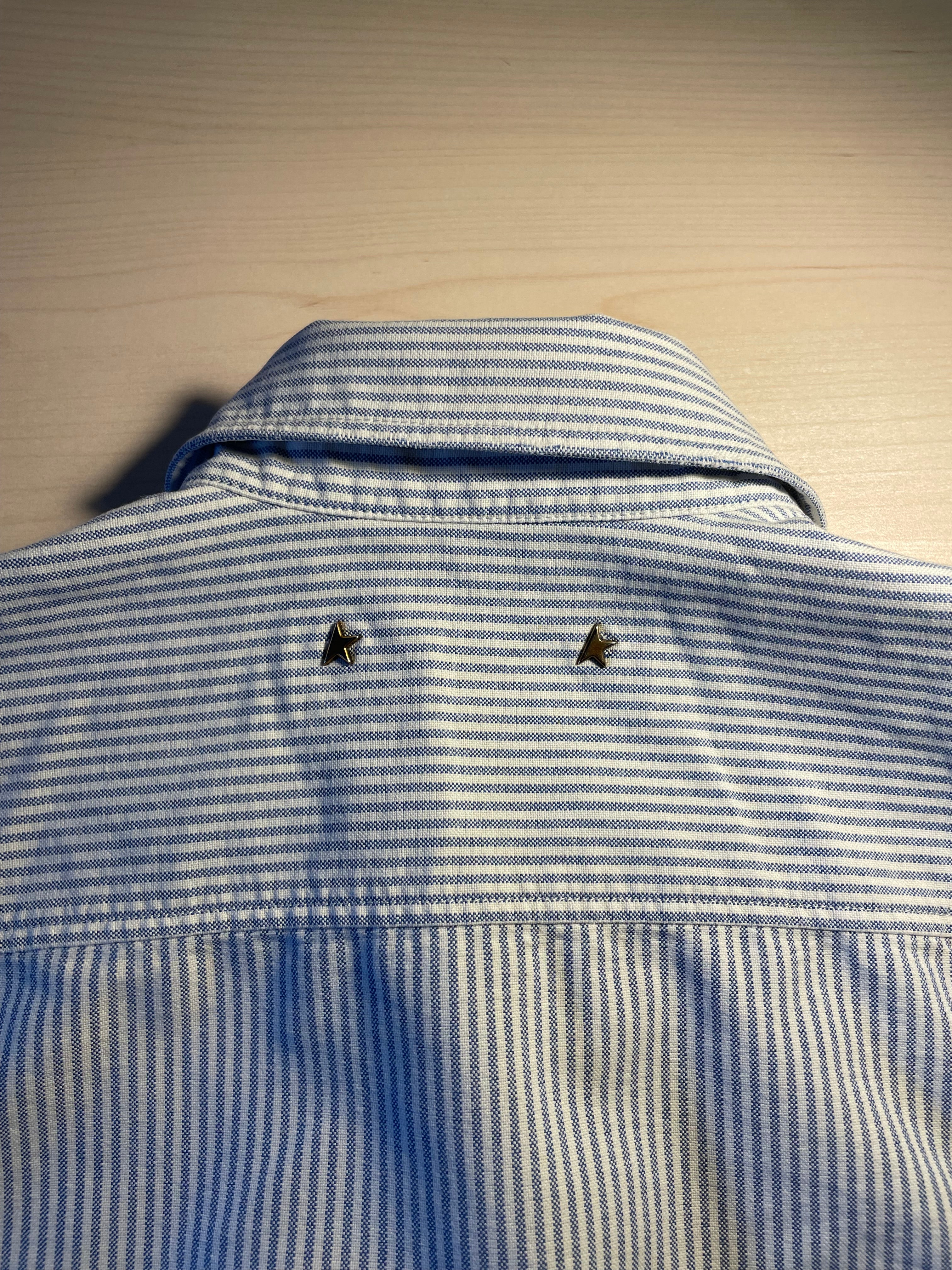Camicia Golden Goose righe a bastoncino