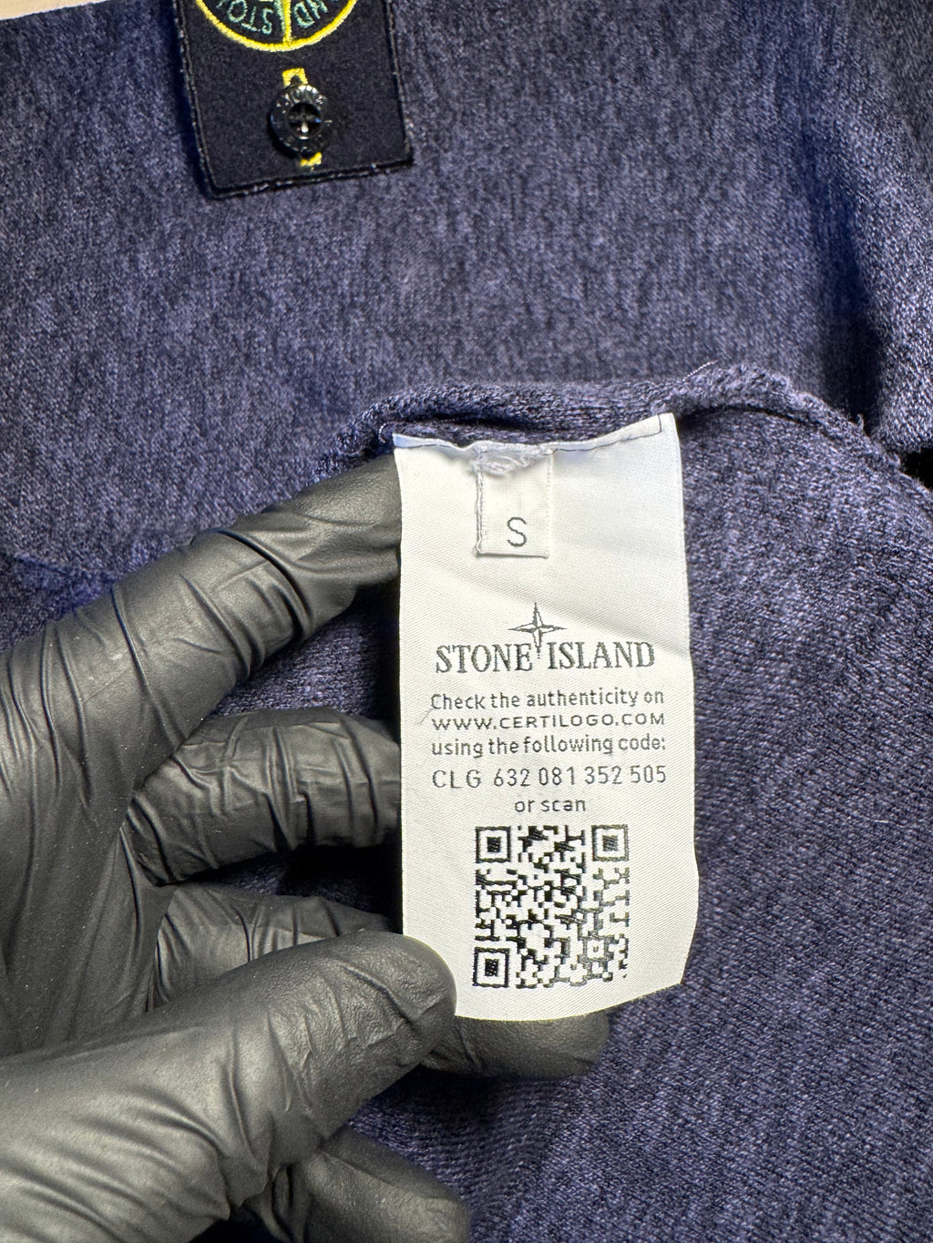 Maglione Stone Island blu
