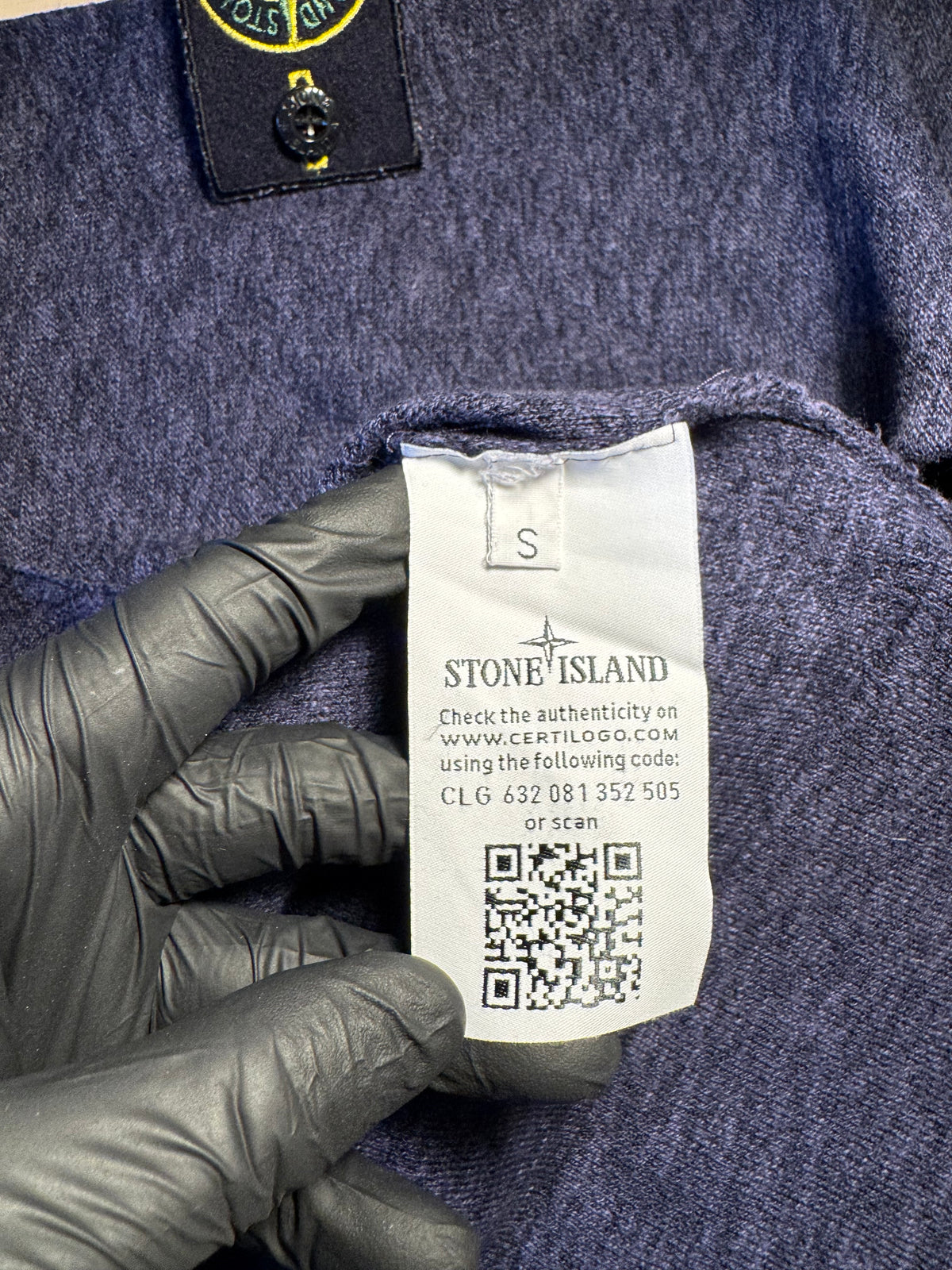 Maglione Stone Island blu