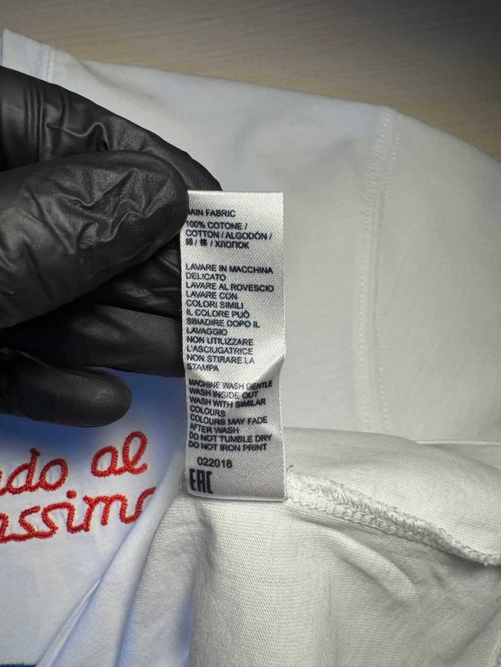 Maglia Saint Barth "Vado Al Massimo" bianca