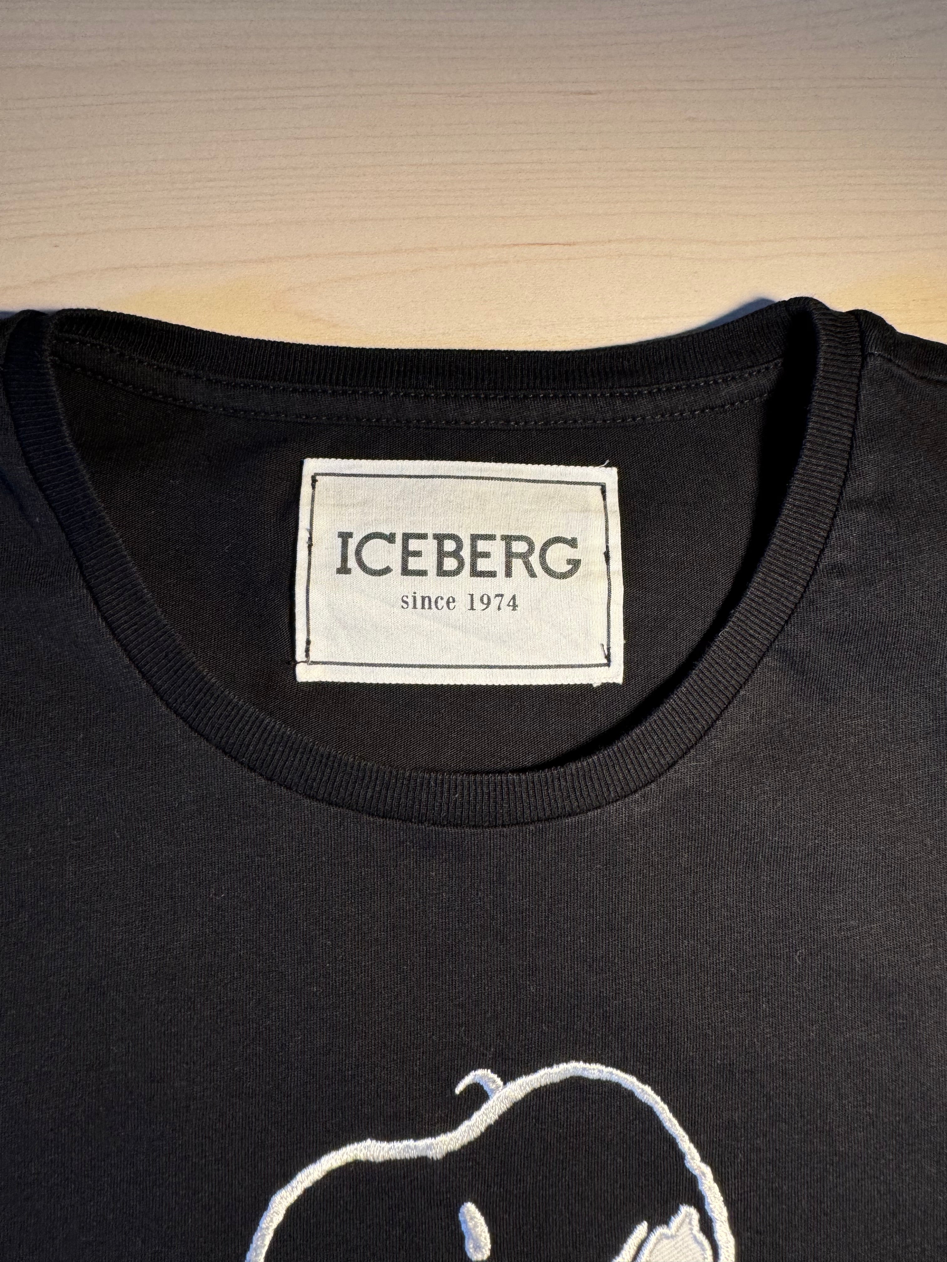 Maglia Iceberg “Snoopy” nera