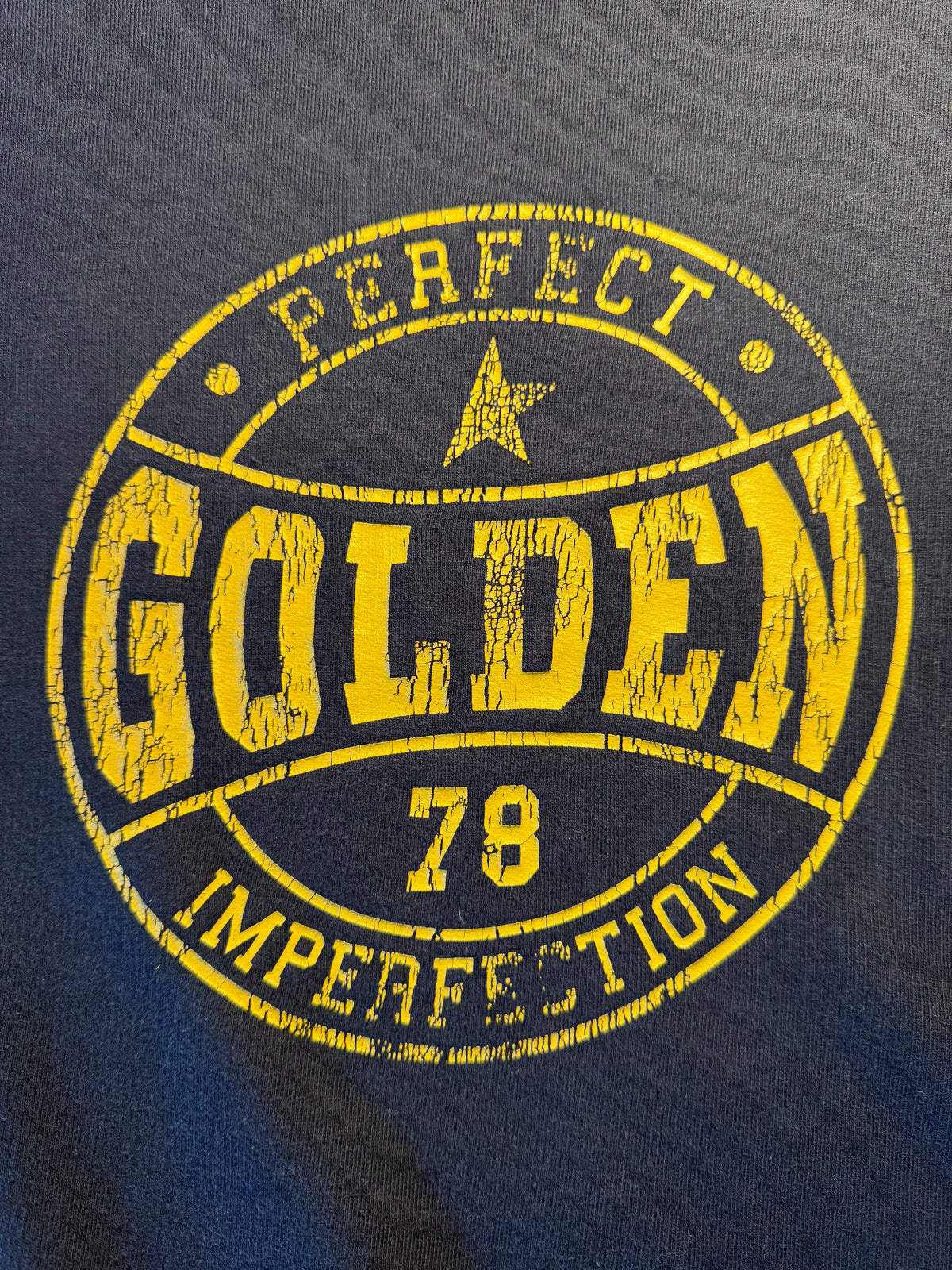 Felpa Golden Goose "Perfect Imperfection" blu