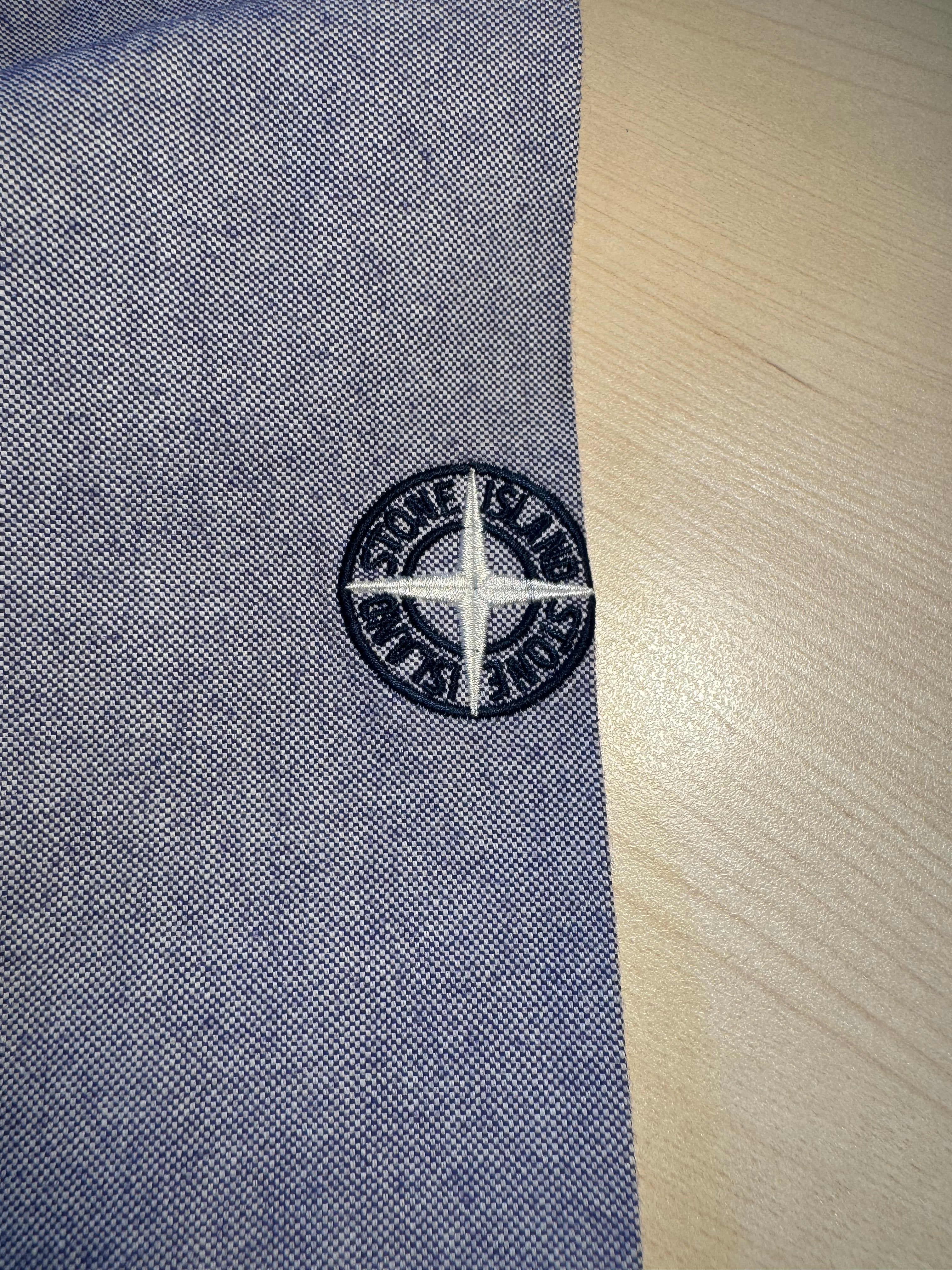 Camicia Stone Island blu