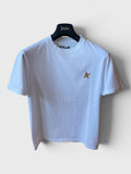 Maglia Golden Goose Star bianca stella oro