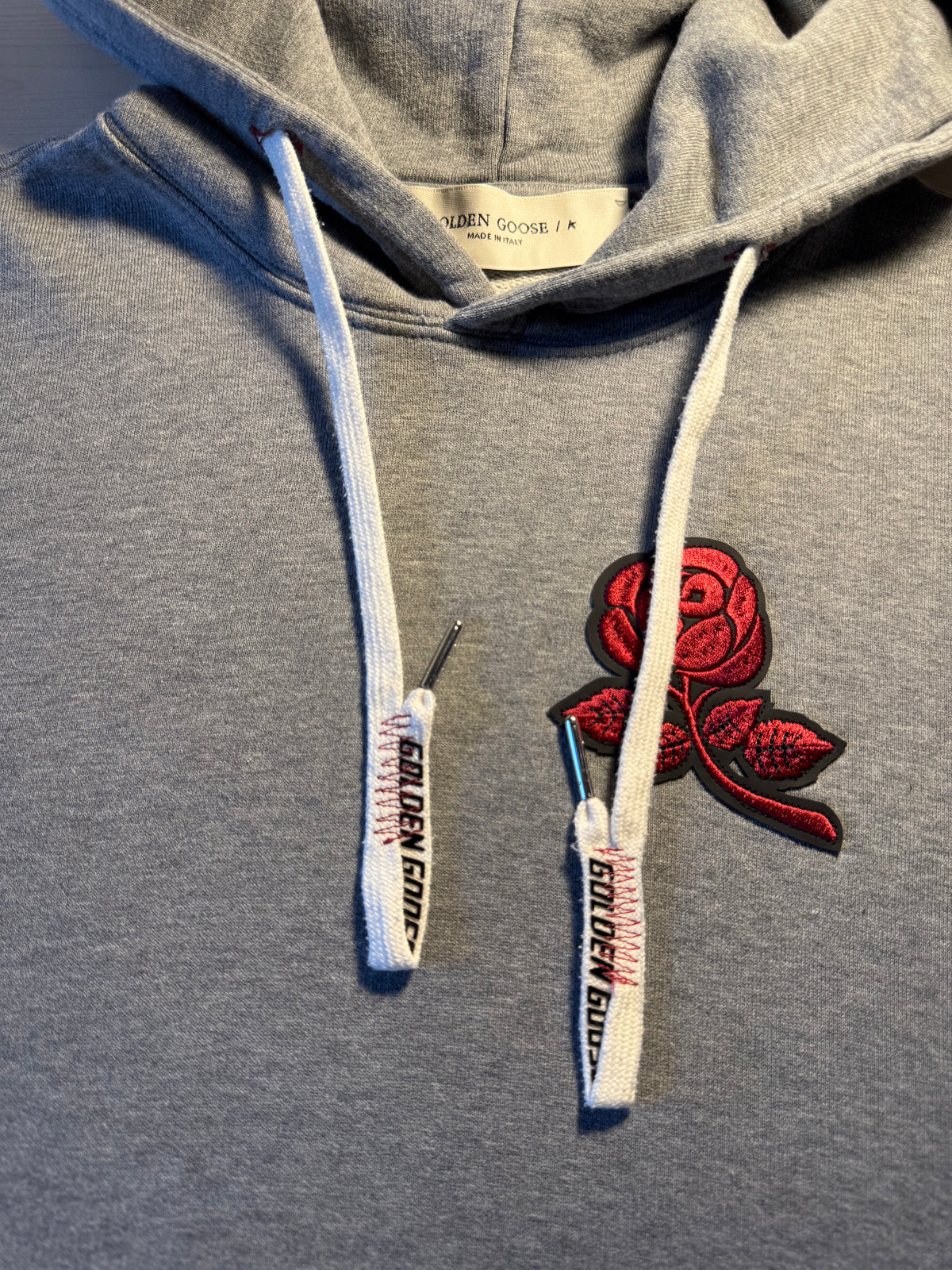 Felpa Golden Goose Patch rosa