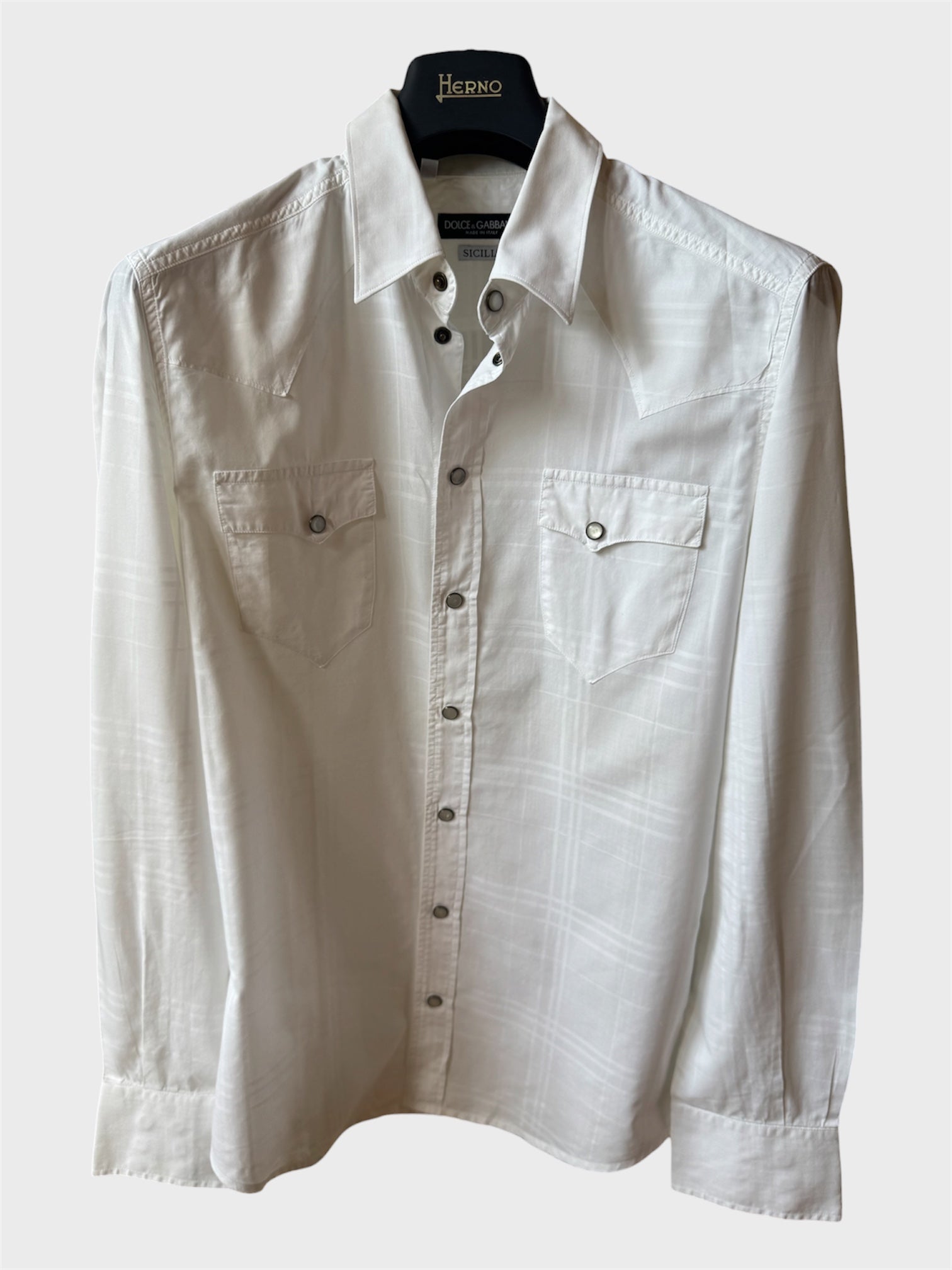 Camicia bianca Dolce & Gabbana “Sicilia”