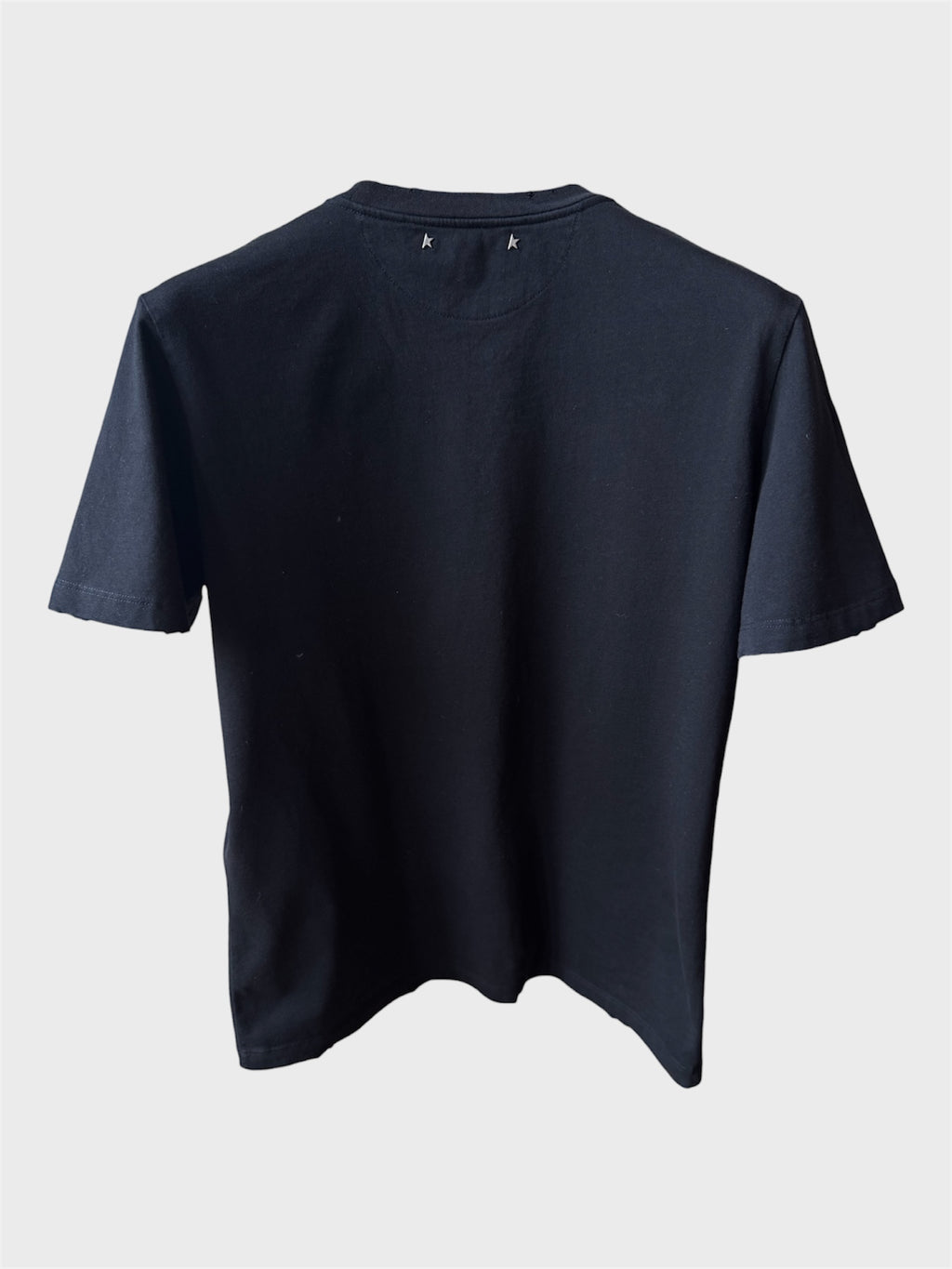 Maglia Golden Goose nera trattamento distressed