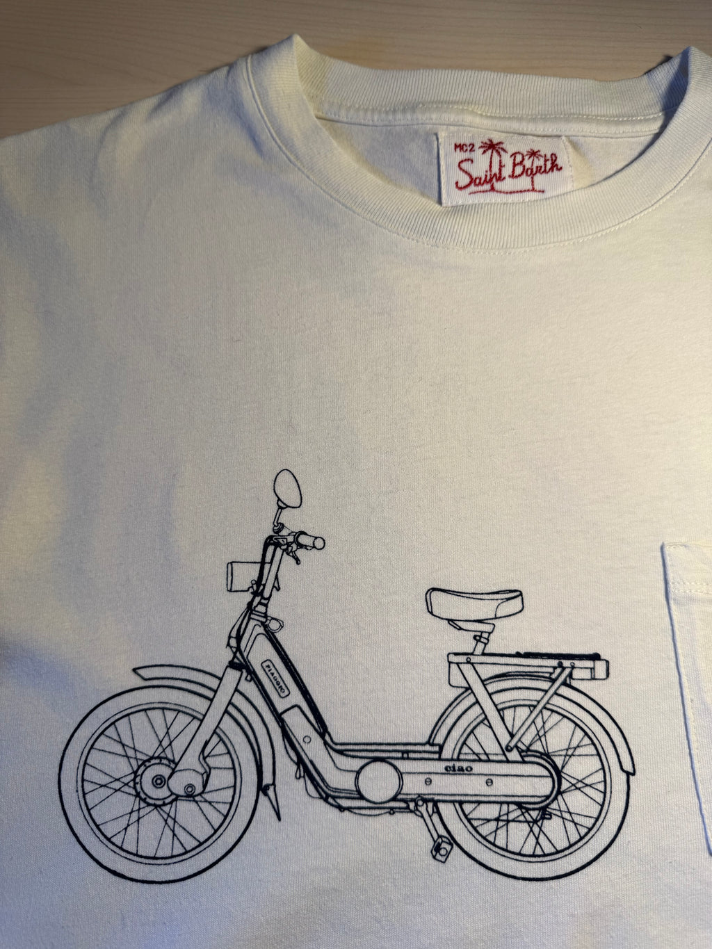 Maglia Saint Barth "Ciao” Bianca