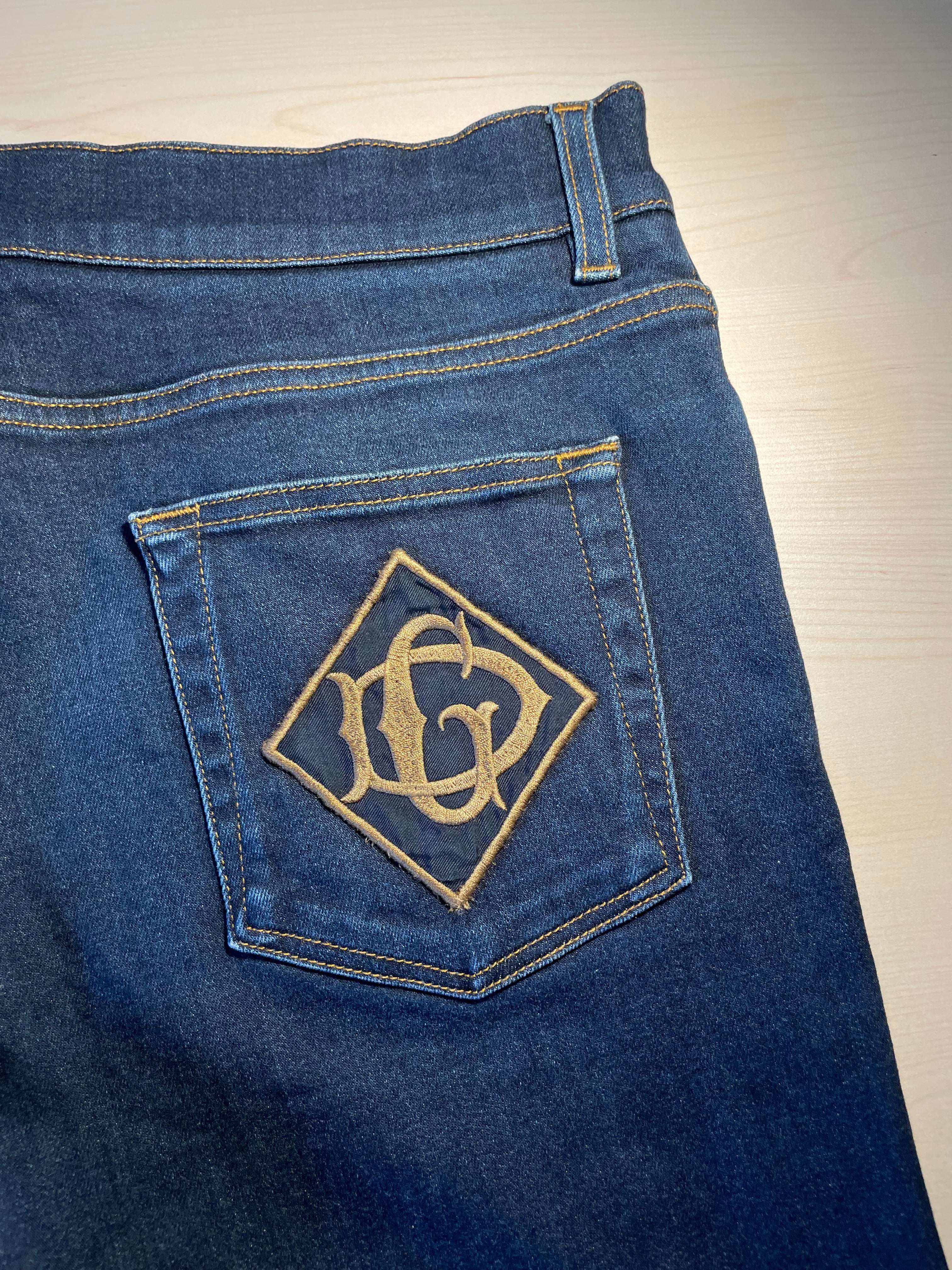 Jeans Dolce e Gabbana Denim Skinny blu