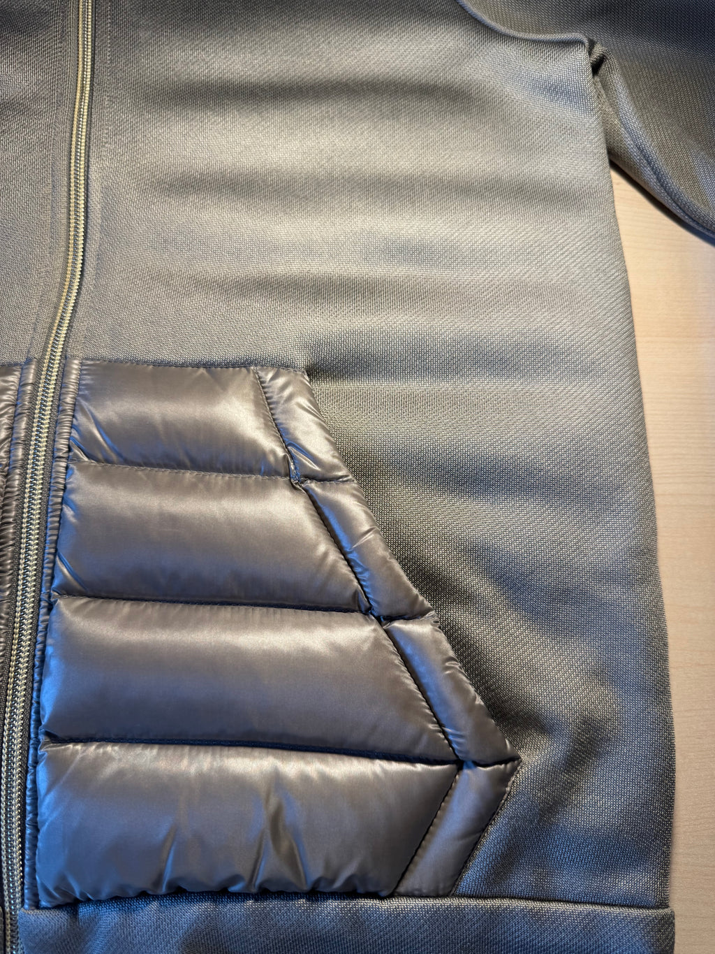 Piumino Herno grigio cotone
