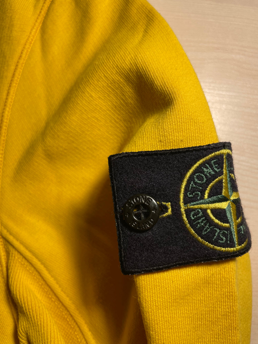Felpa Stone Island gialla