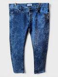 Jeans Stone Island L34, Type SL blu maculato
