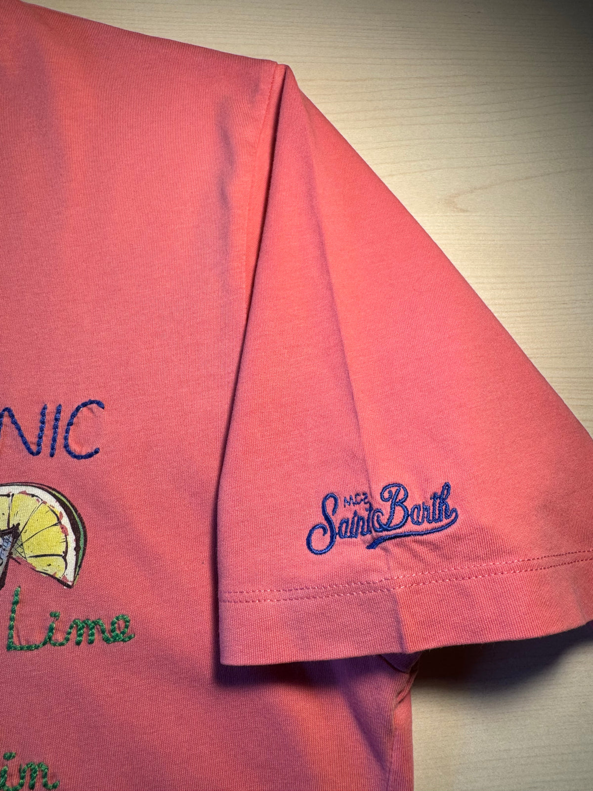 Maglia Saint Barth "Gin Tonic” rosa