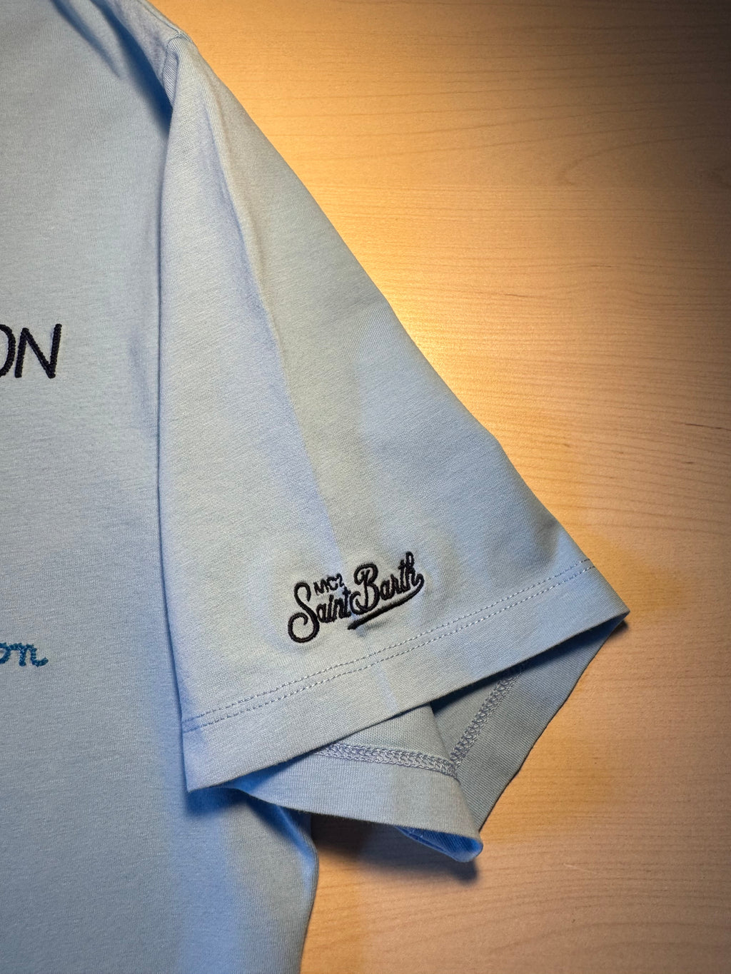 Maglia Saint Barth "Gin Lemon" azzurra