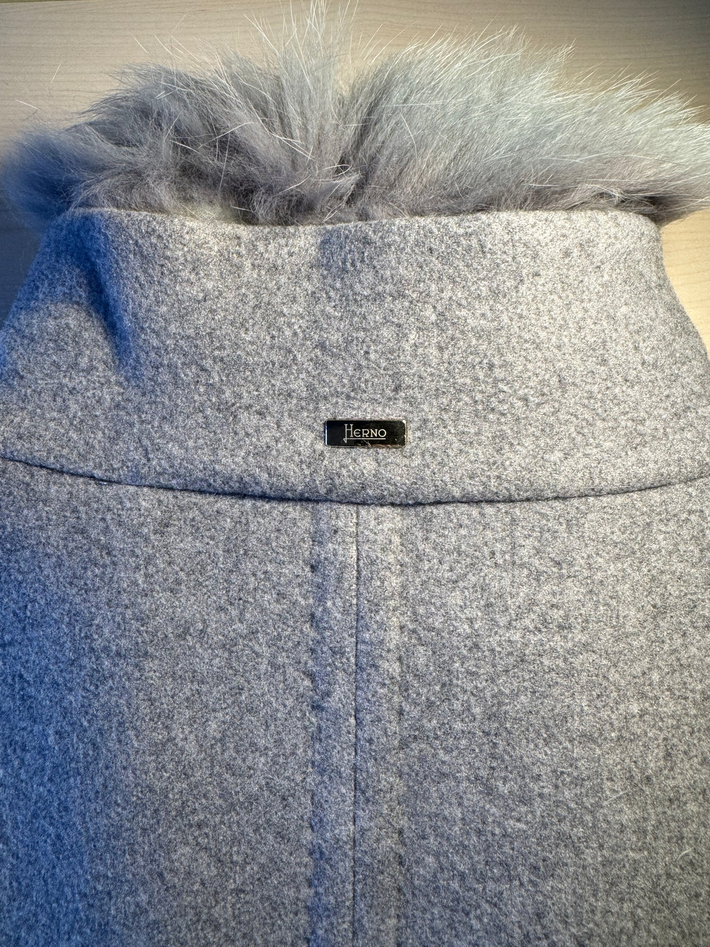 Cappotto Herno 100% cachemire grigio