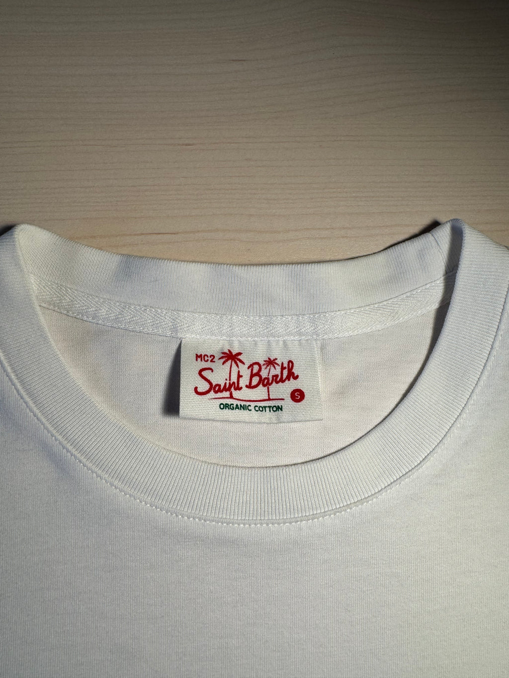 Maglia Saint Barth "Special Summer X Vespa” bianca