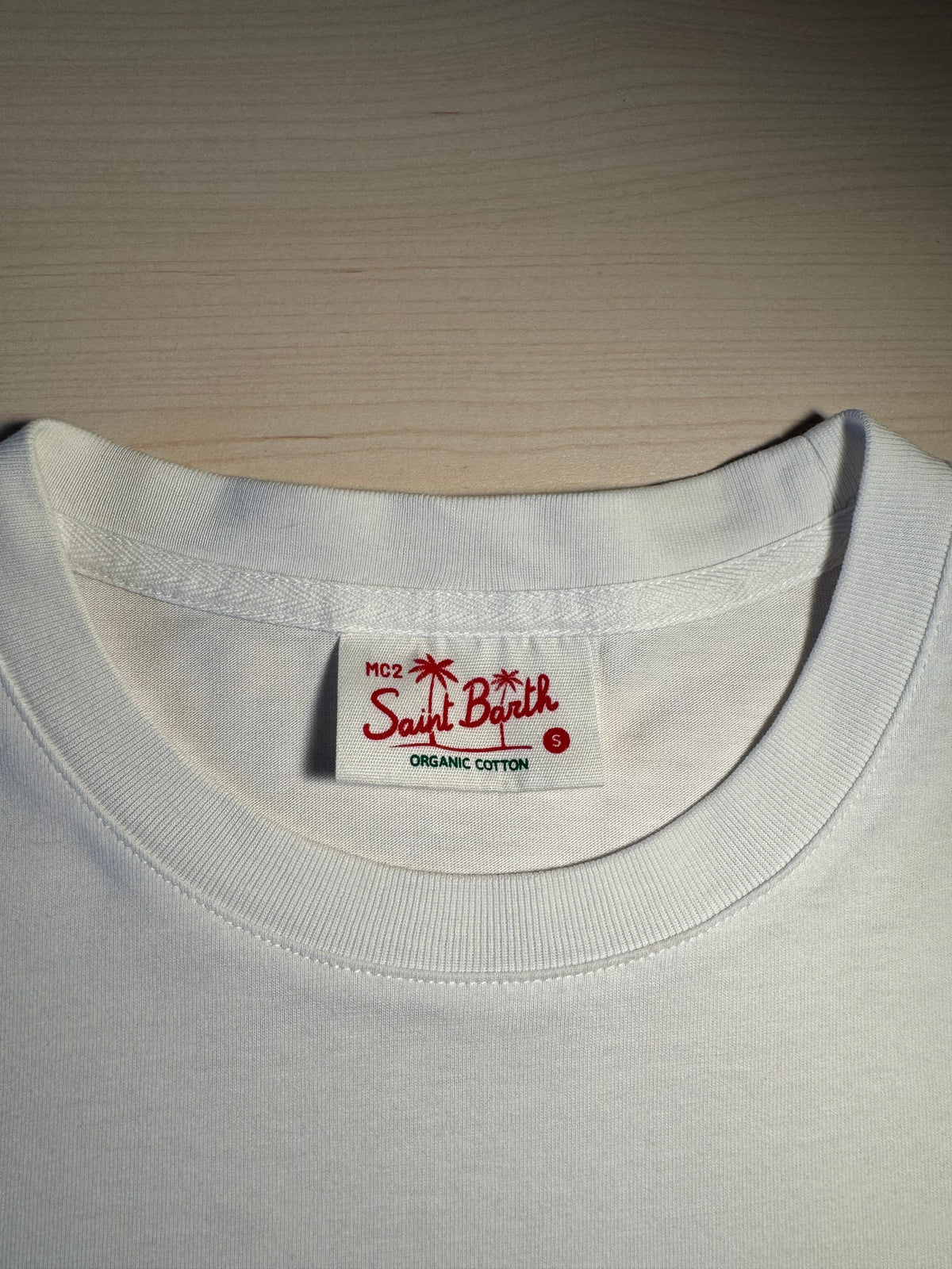 Maglia Saint Barth "Special Summer X Vespa” bianca