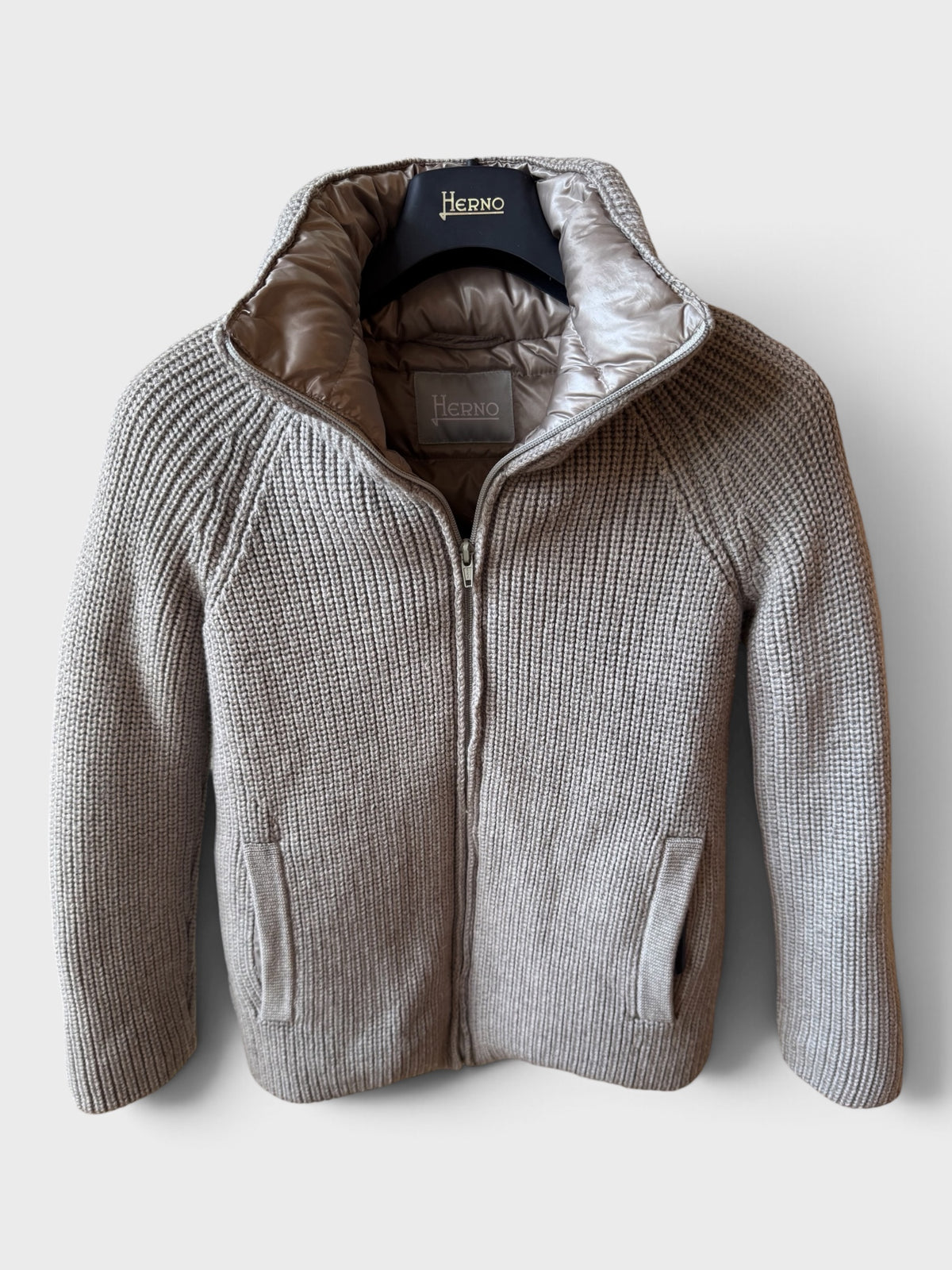Giacca Herno in lana beige