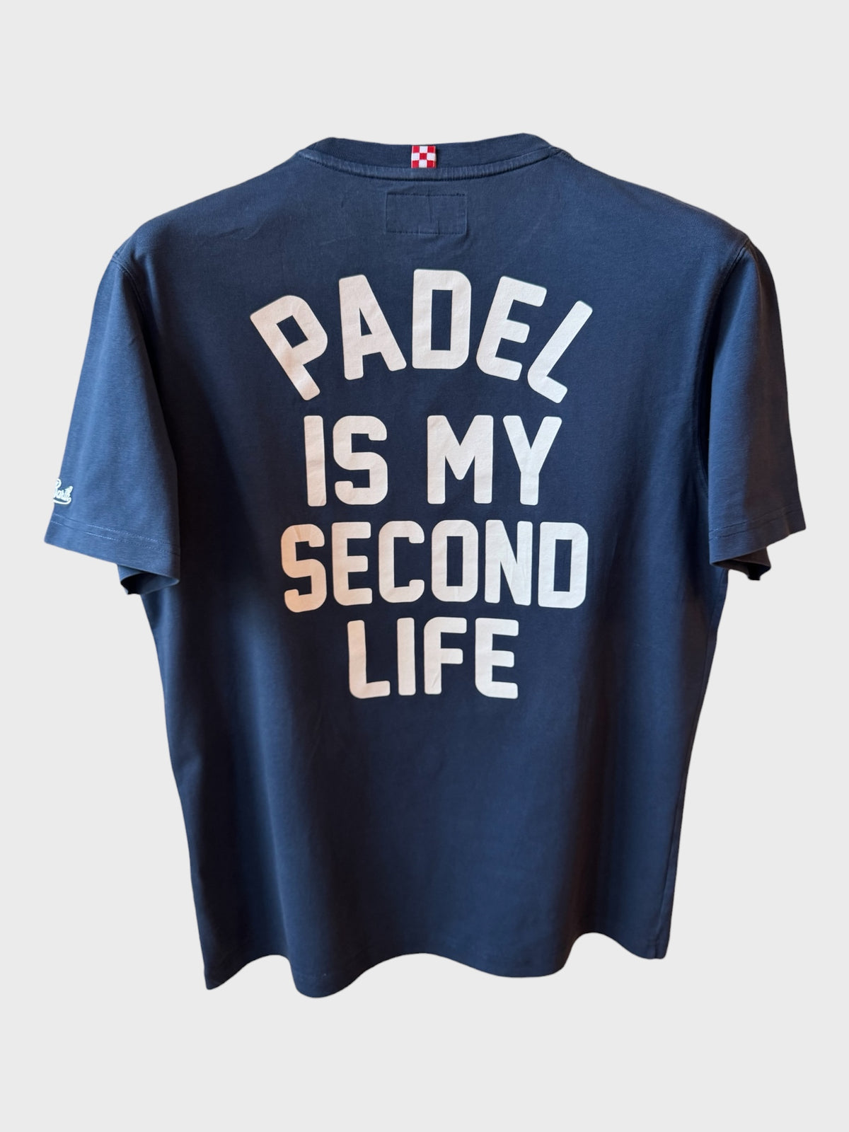 Maglia Saint Barth "Padel Is My Second Life” blu