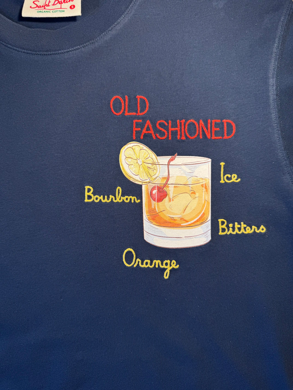 Maglia Saint Barth "Old Fashioned" blu