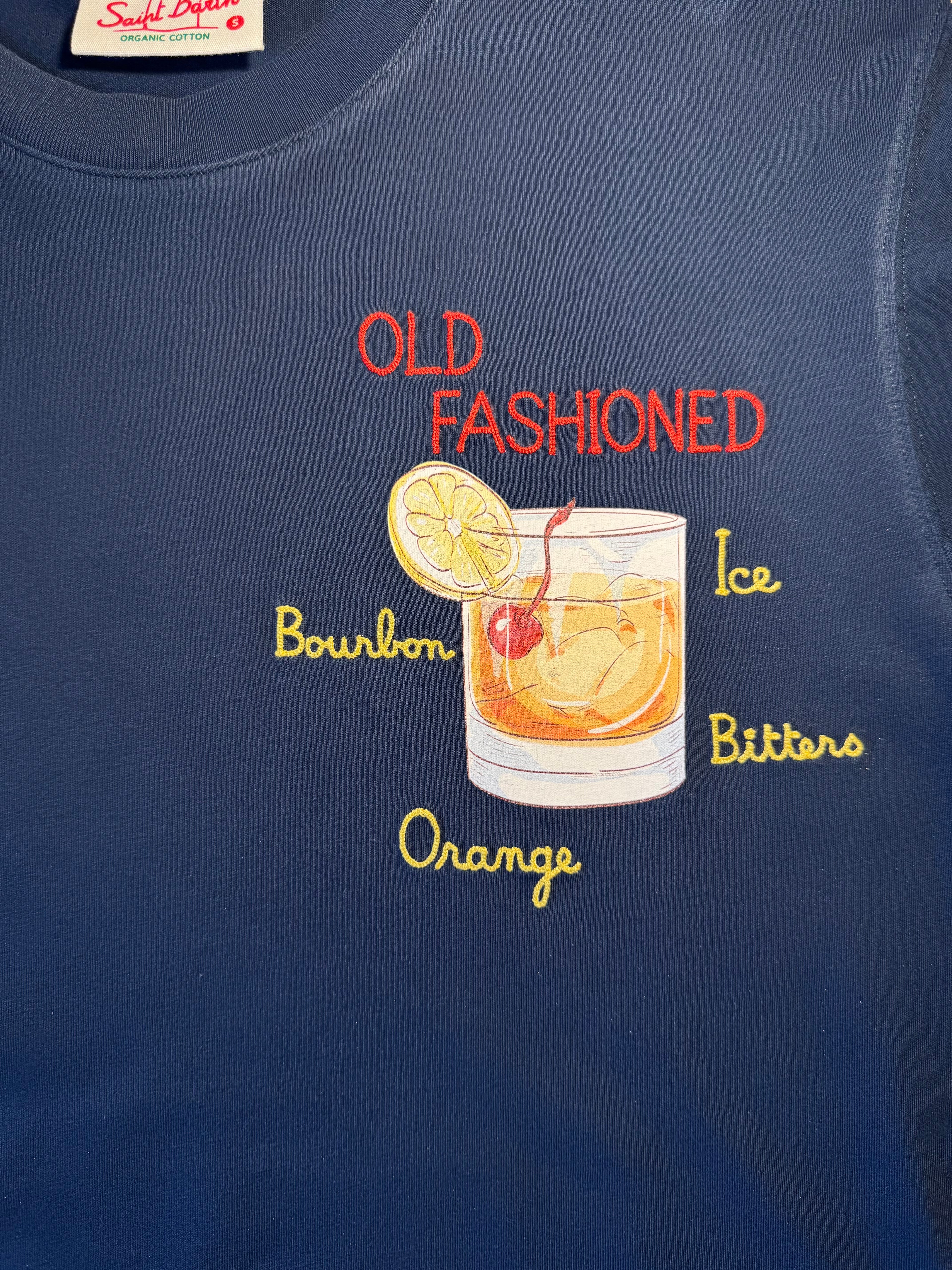Maglia Saint Barth "Old Fashioned" blu