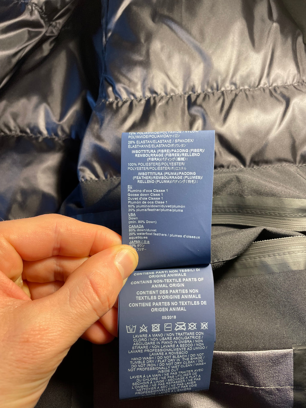 Giubbino Herno Laminar Gore-Tex nero