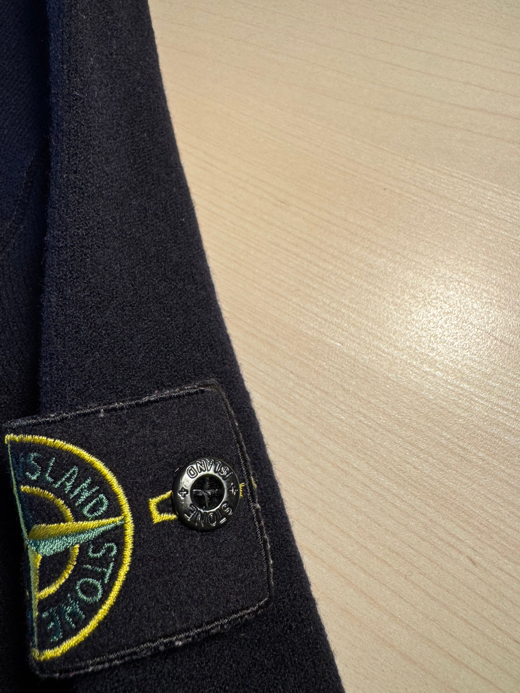 Maglione Stone Island con zip nero