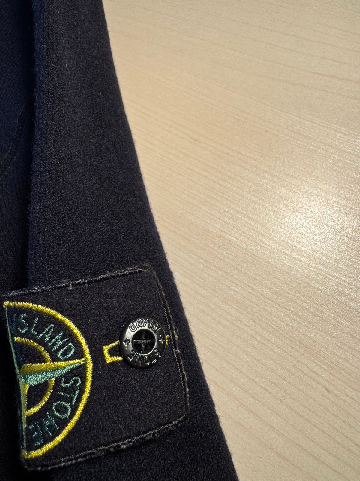 Maglione Stone Island con zip nero