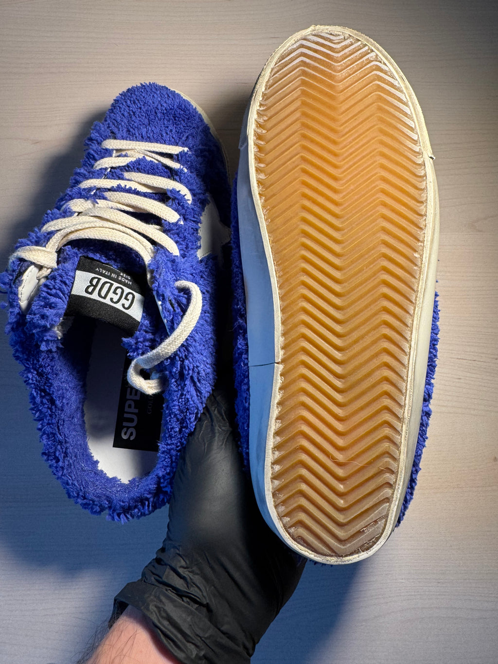 Golden Goose Sabtot Super-Star Shearling viola