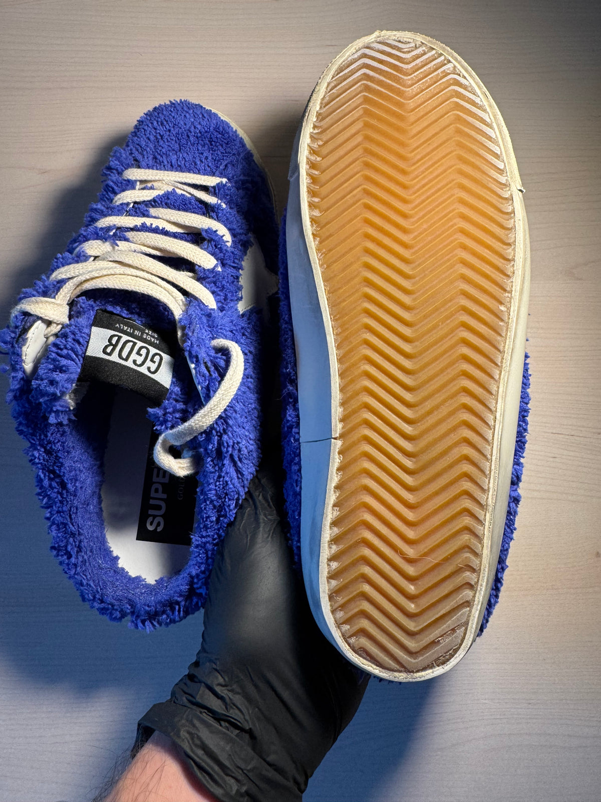 Golden Goose Sabtot Super-Star Shearling viola