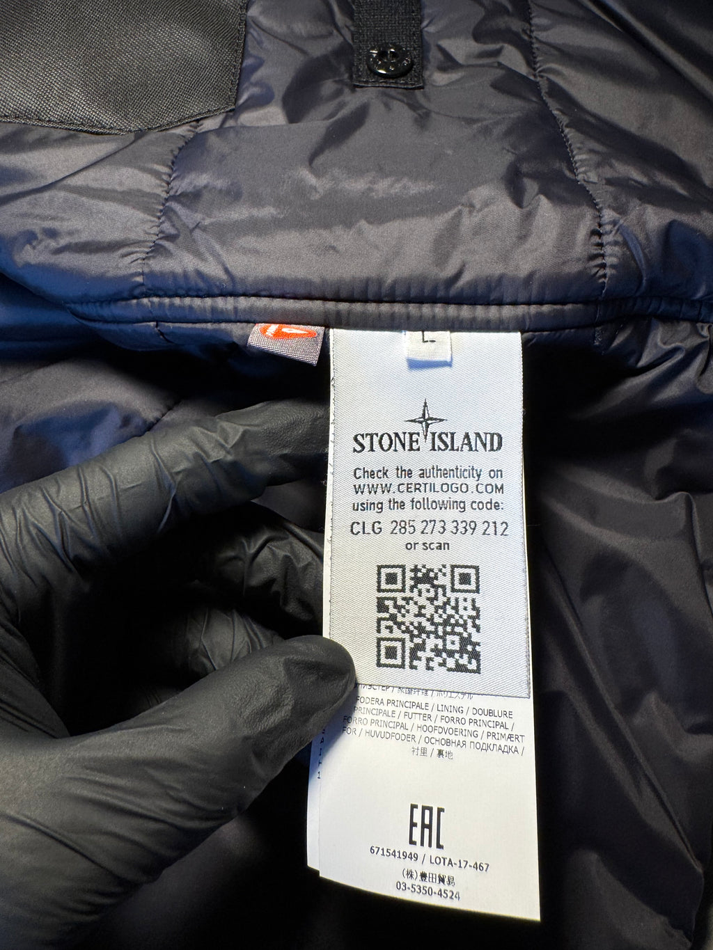 Giacca Stone Island David TC