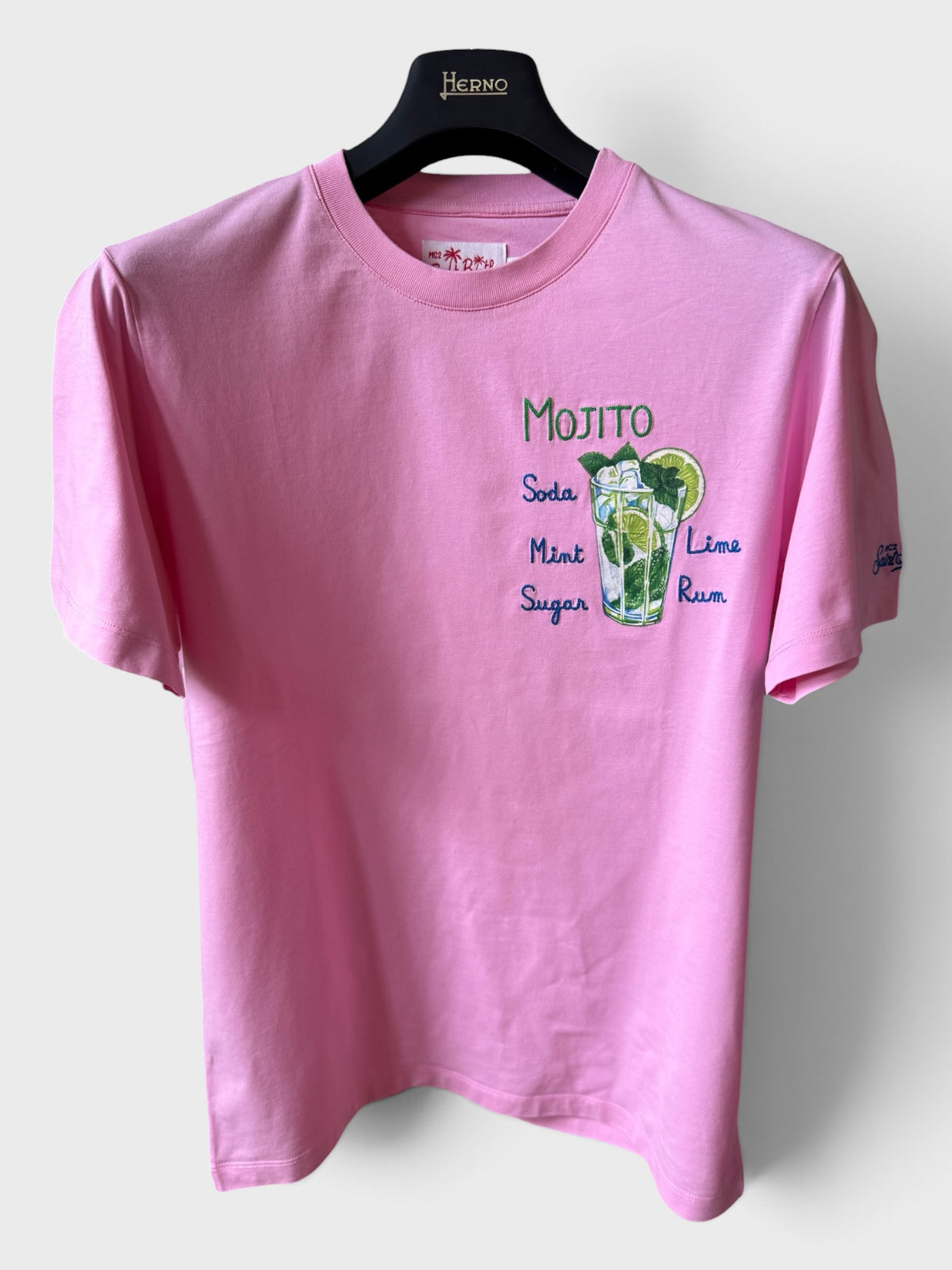 Maglia Saint Barth "Mojito” rosa