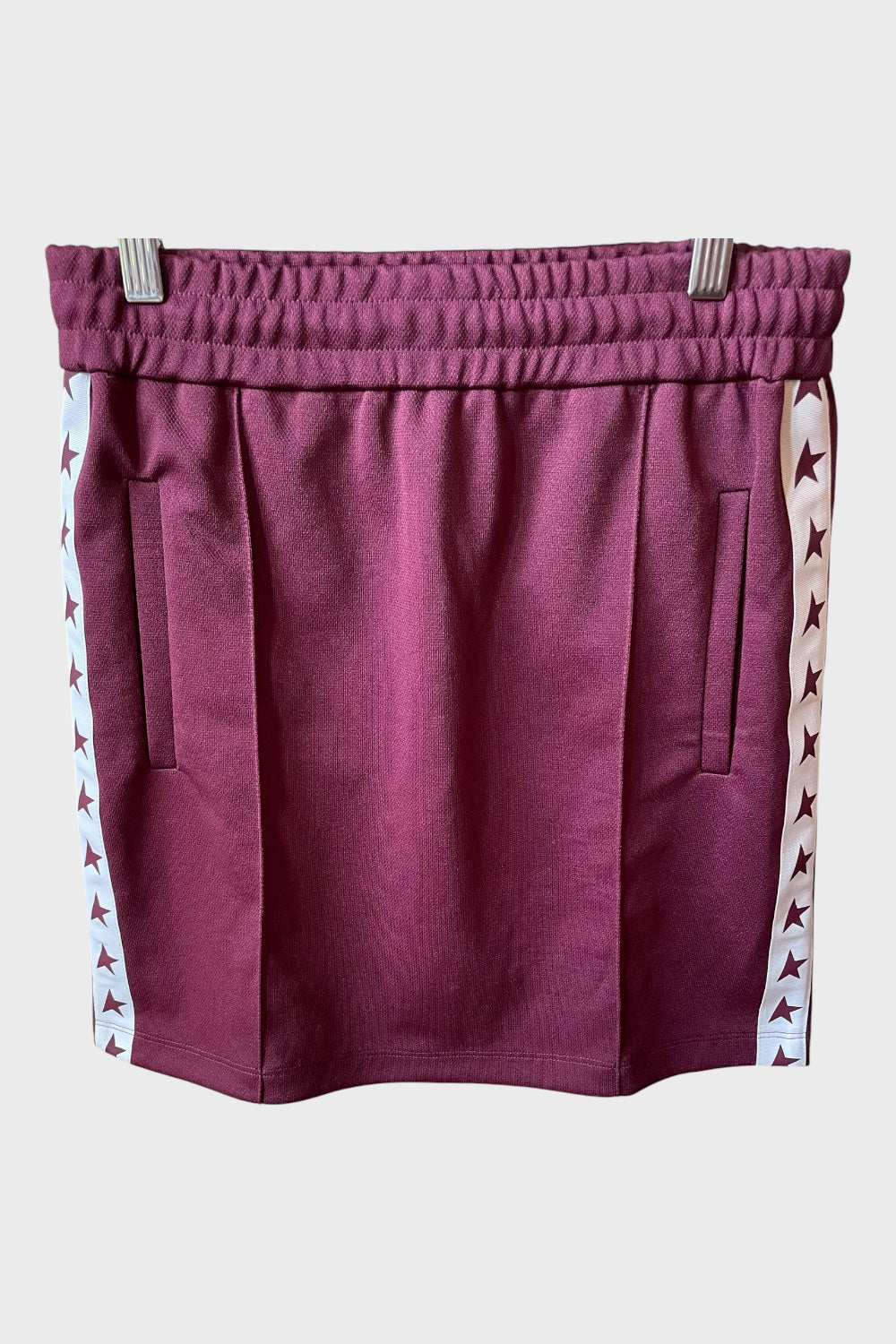 Gonna Golden Goose Star stelline laterali bordeaux
