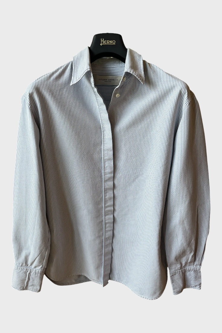 Camicia Golden Goose righe a bastoncino