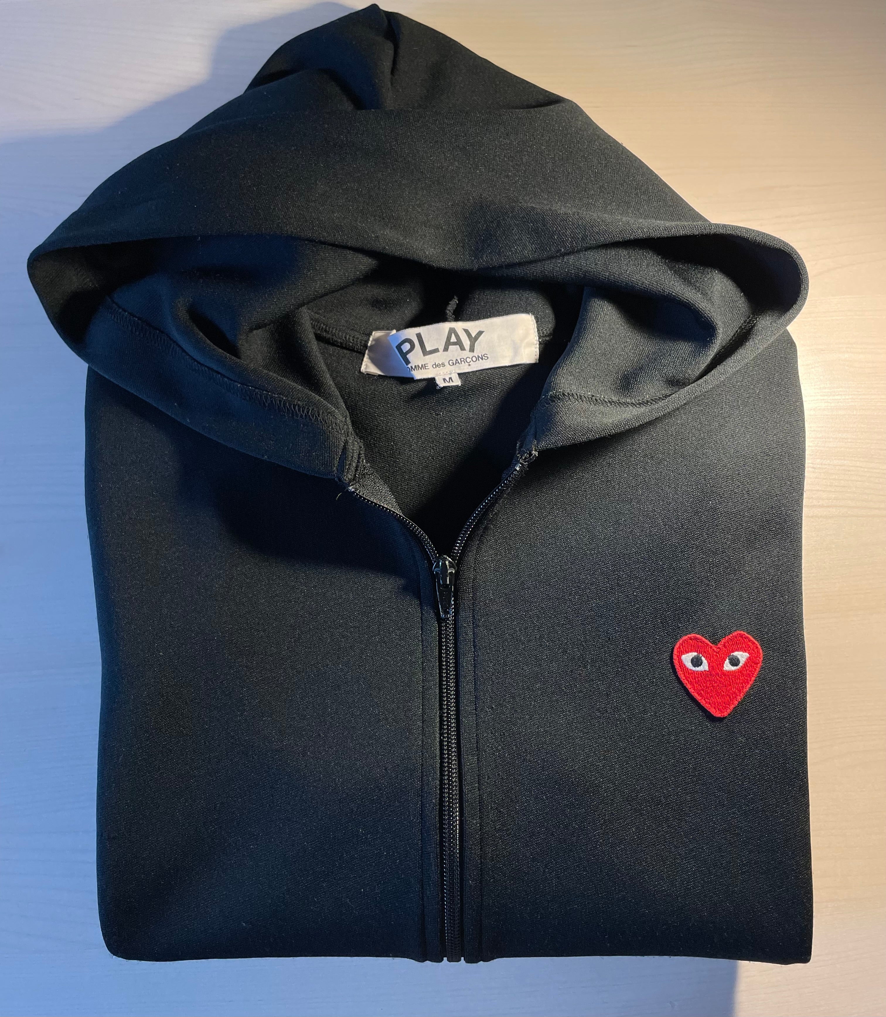 Felpa Comme des Garçons nera
