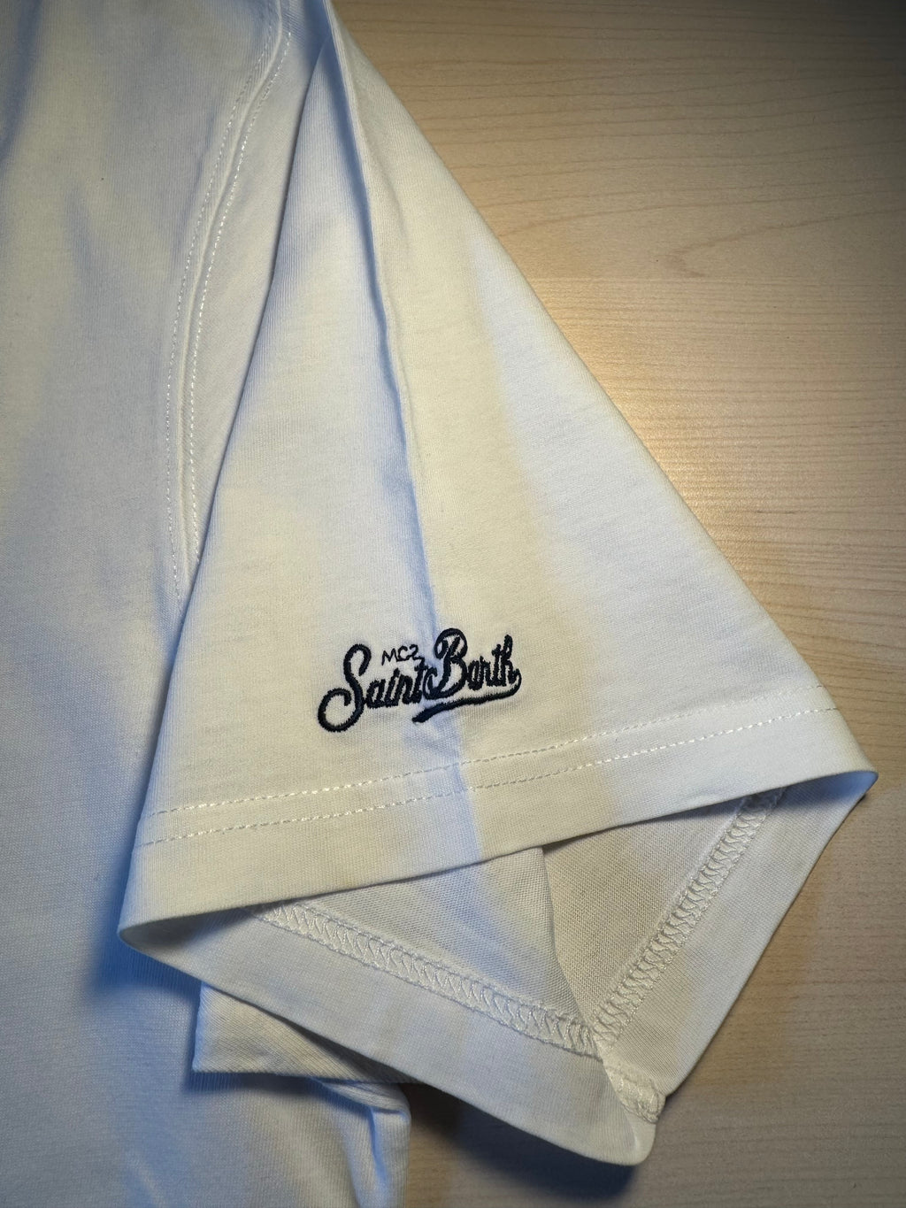 Maglia Saint Barth "St. Barth Vespa Friend" bianca