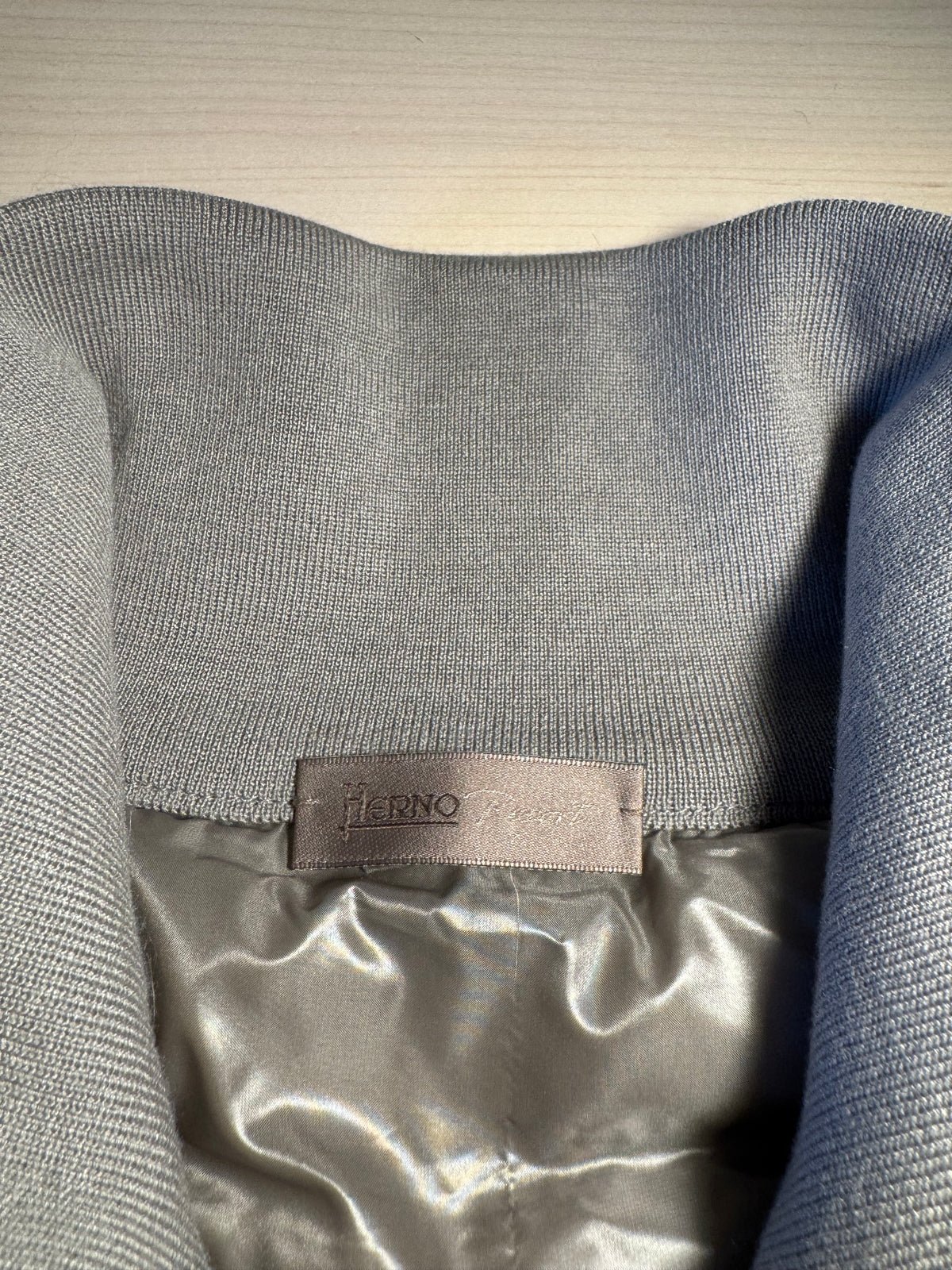 Piumino Herno grigio cotone