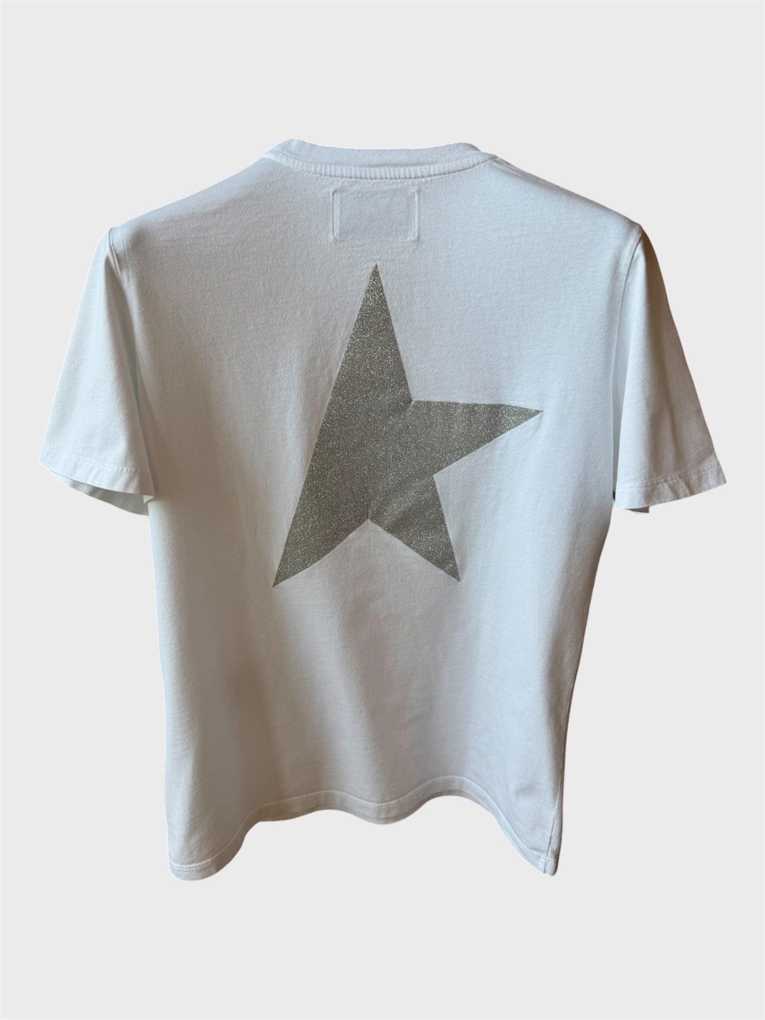 Maglia Golden Goose Star stella argento retro tg S