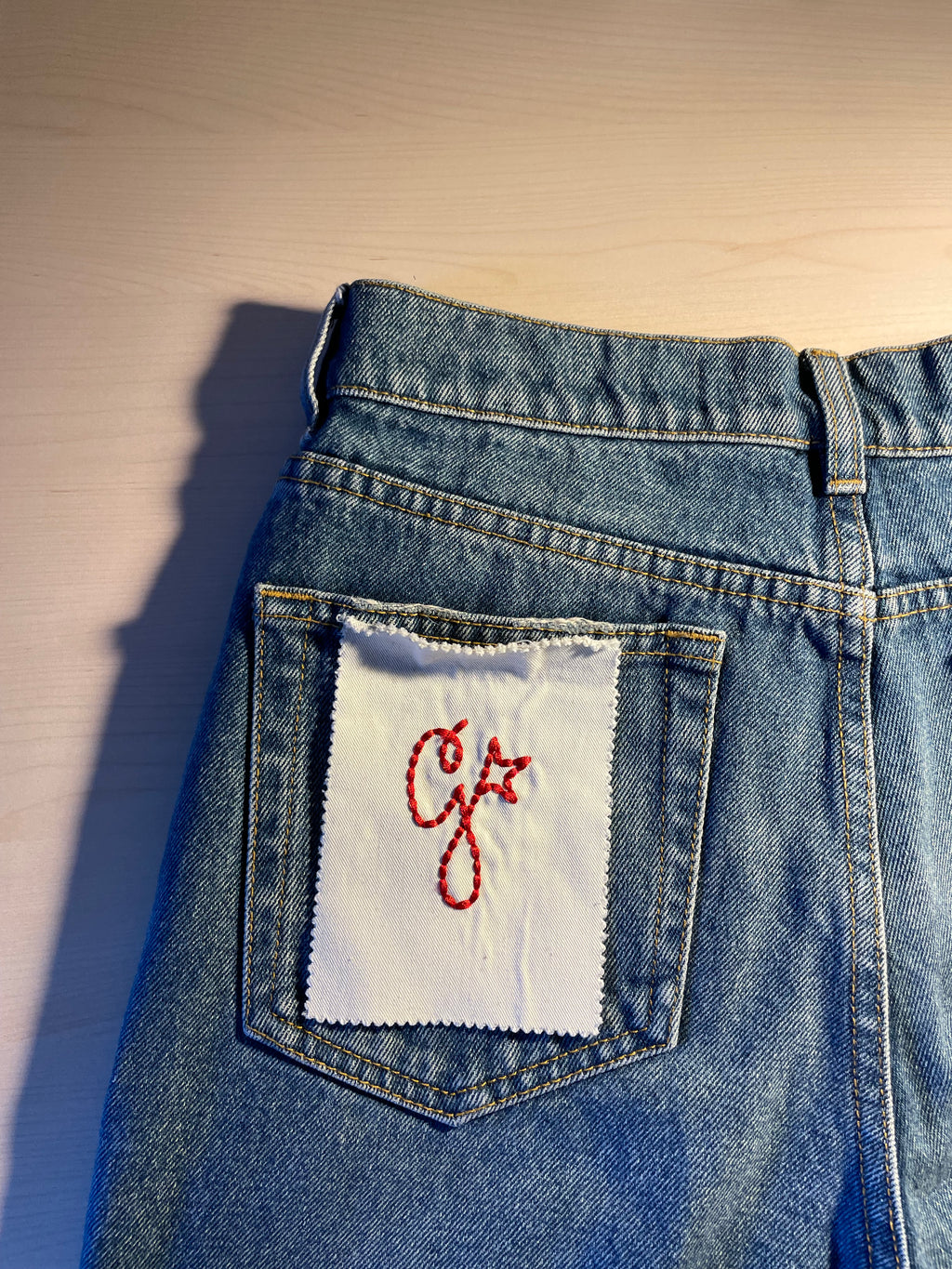 Jeans Golden Goose con patch
