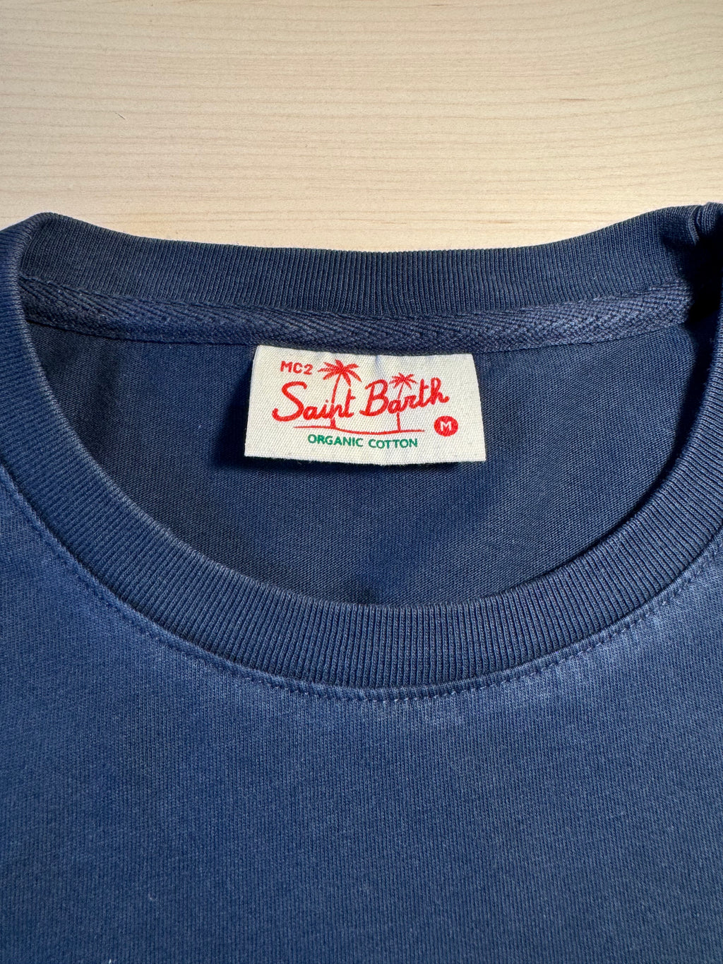 Maglia Saint Barth "Guarda Come Dondolo Con Il Gin” blu