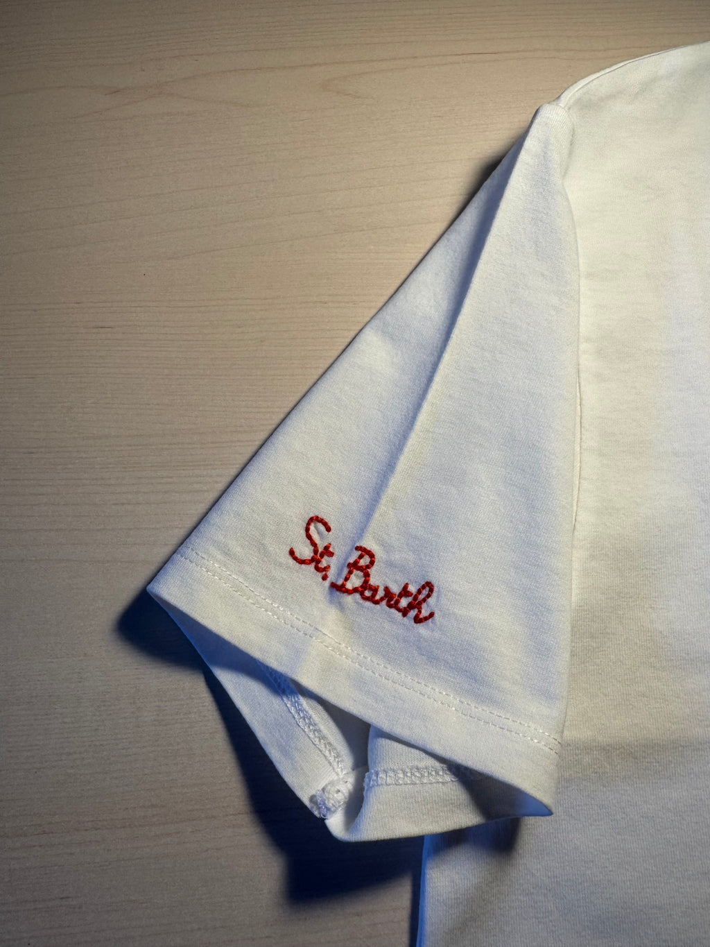 Maglia Saint Barth "Milano Da Bere” bianca