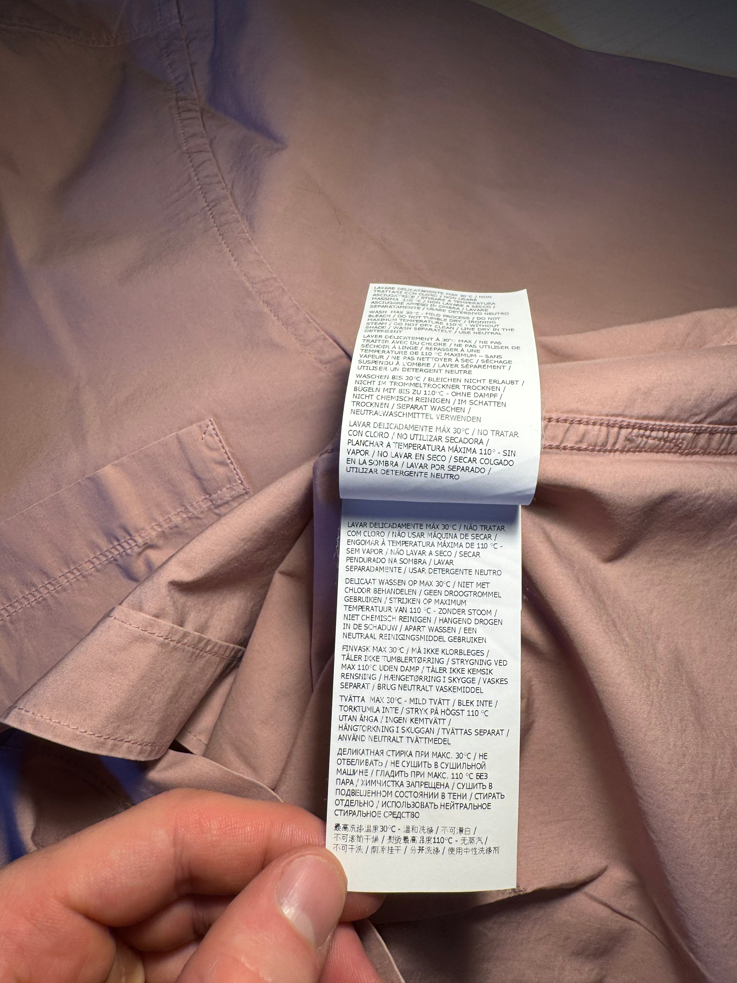 Camicia Stone Island rosa