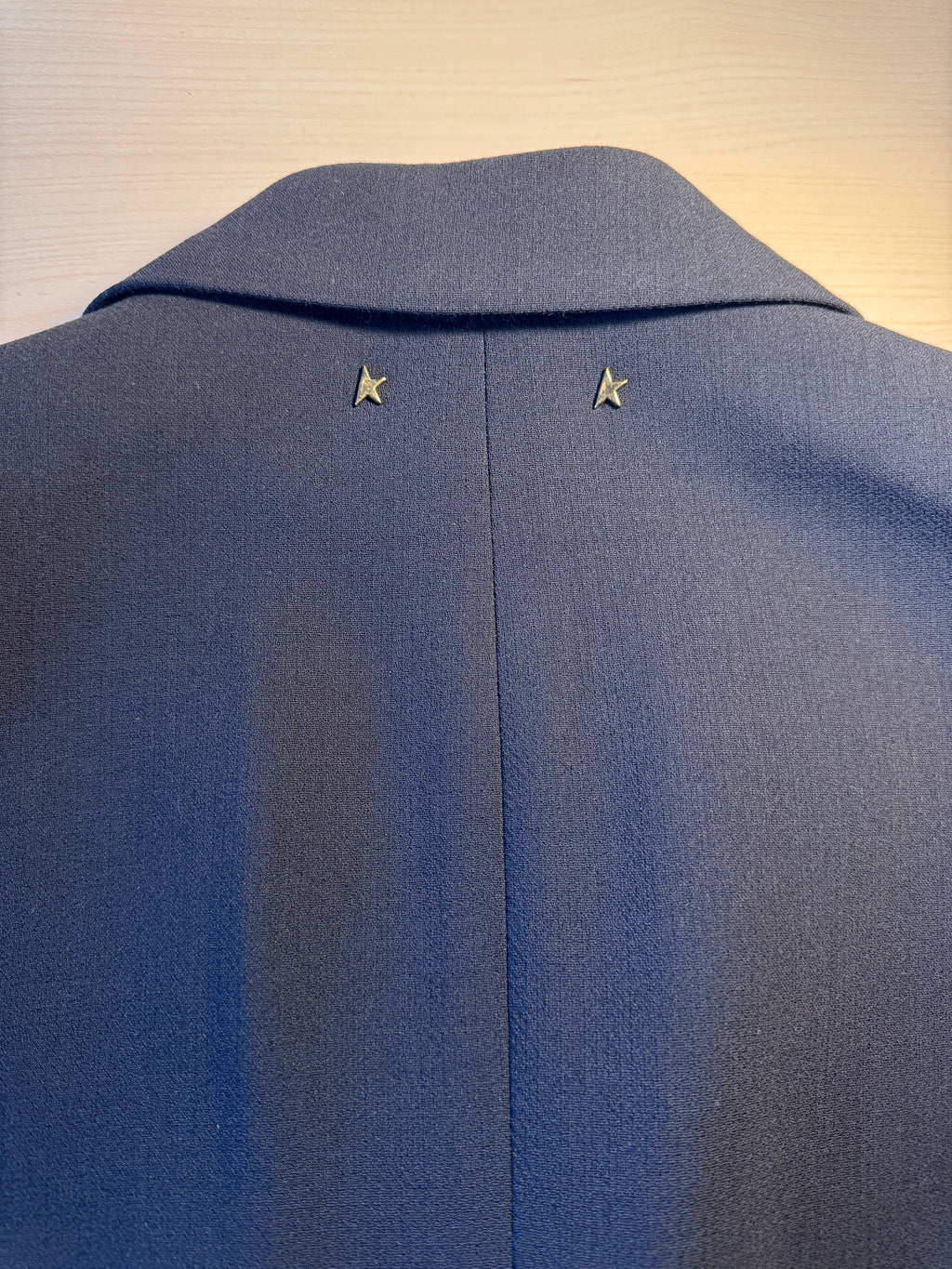Blazer Golden Goose blu misto lana