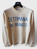 Maglione Saint Barth "Settimana In Bianco”