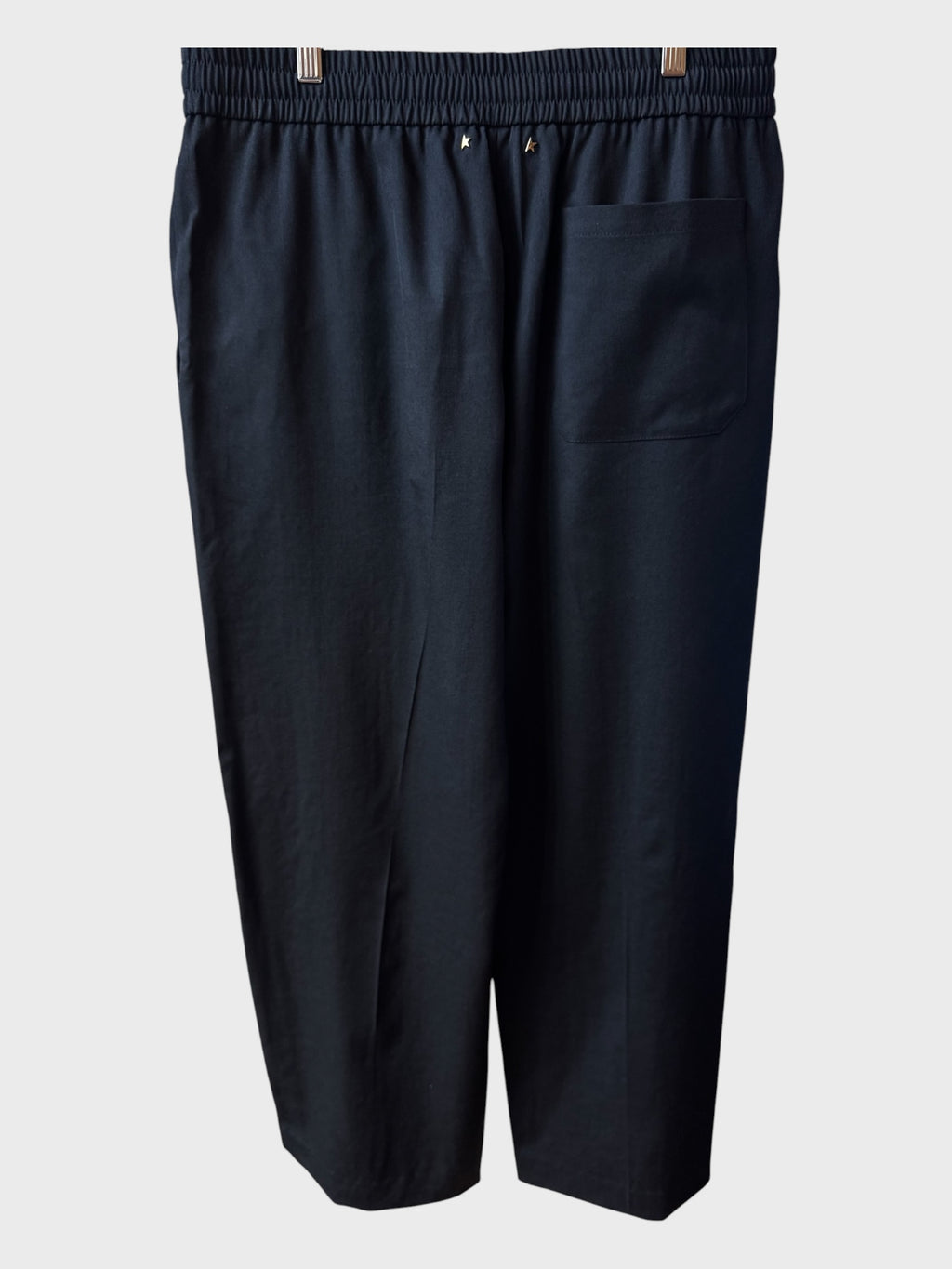 Pantaloni Golden Goose jogging lana neri